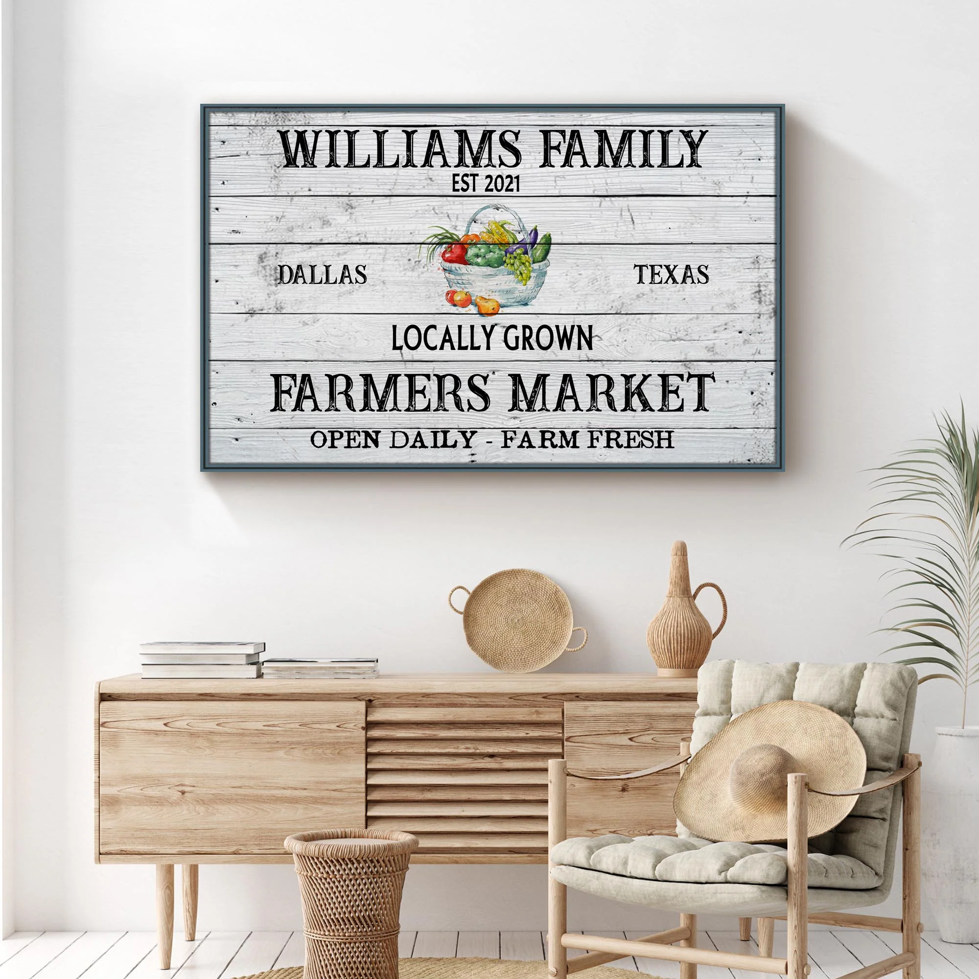 Farmers Market Sign II - Image 3