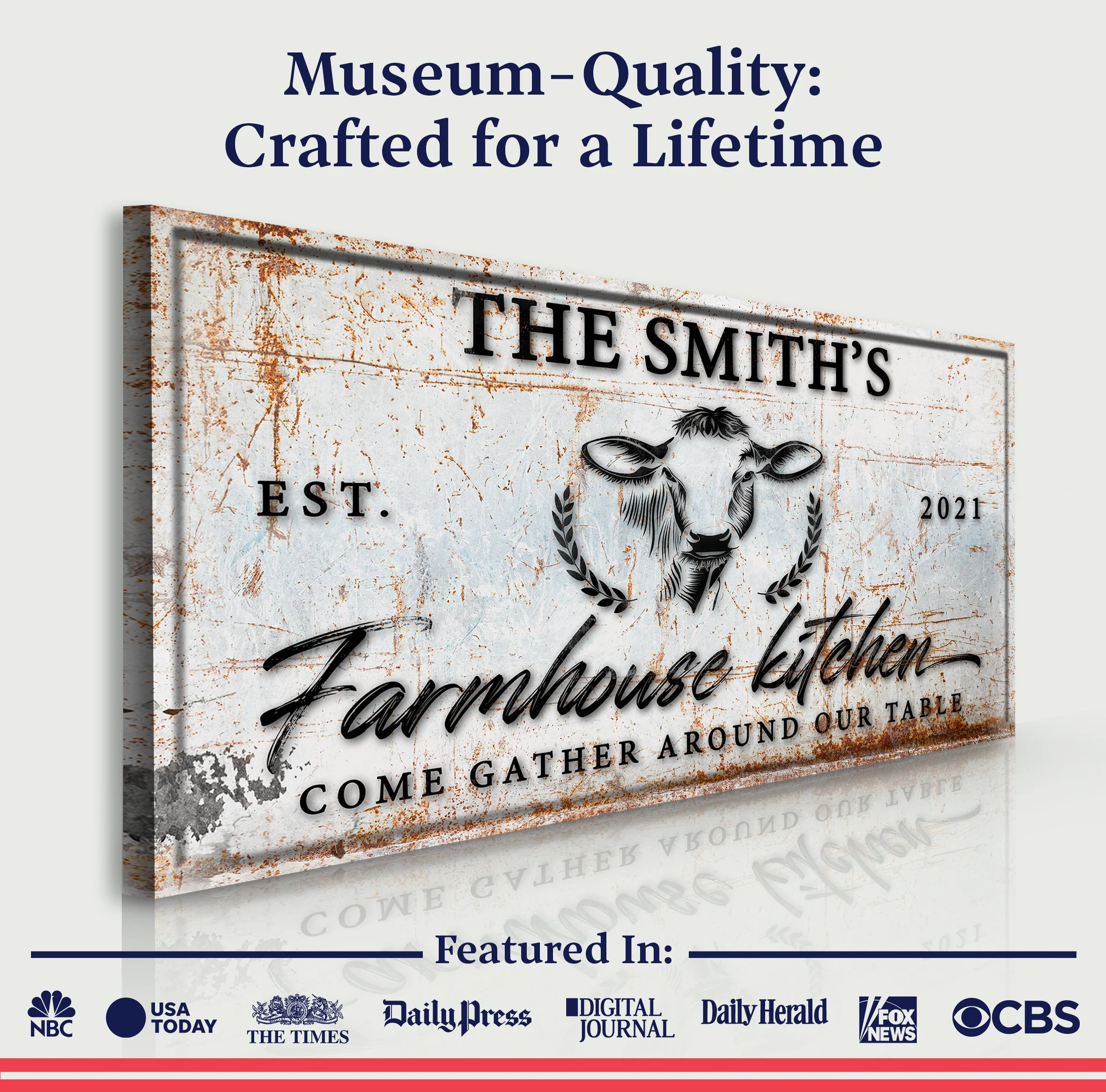 Farmhouse Kitchen Sign - Image 3