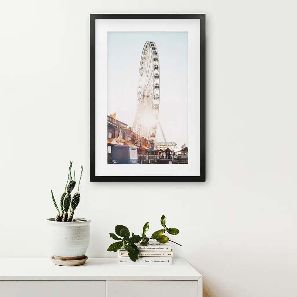 Ferris Wheel Wall Decor. Summer Beach Style - Image 2
