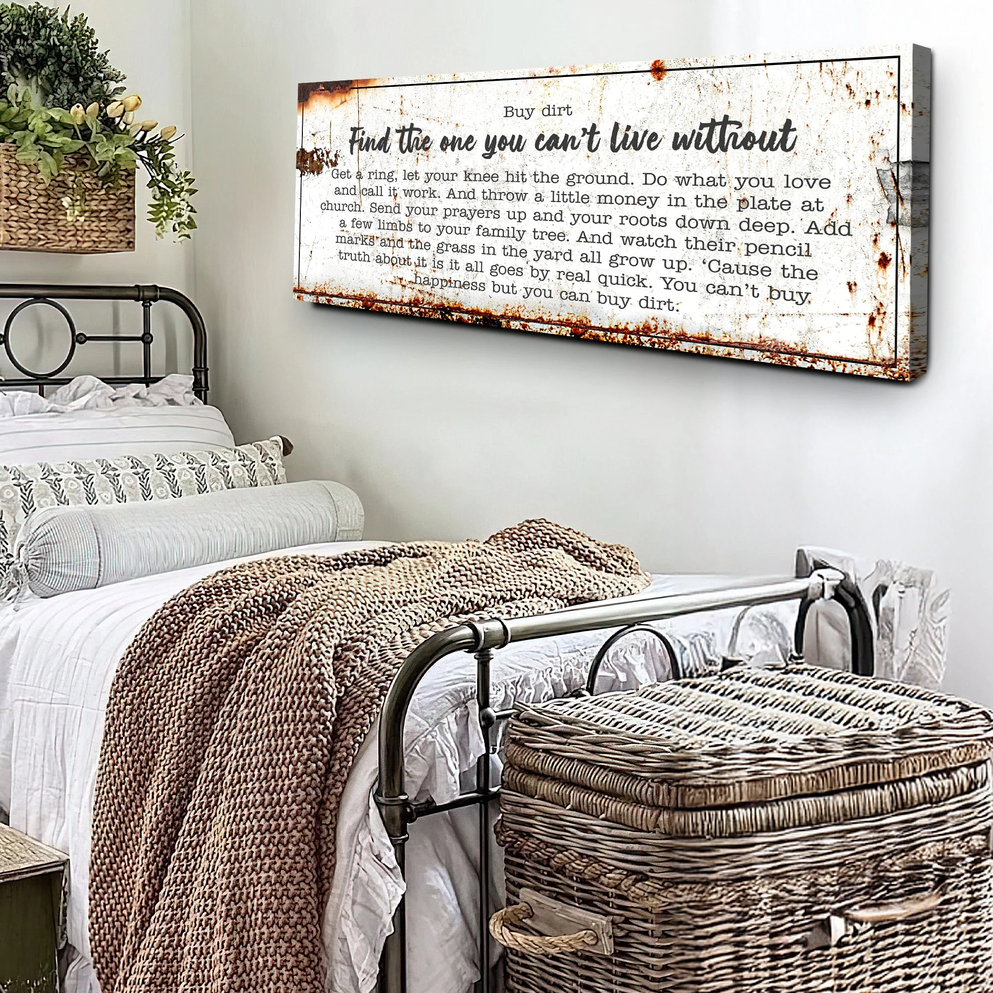 Find The One You Can't Live Without Family Sign - Image 4