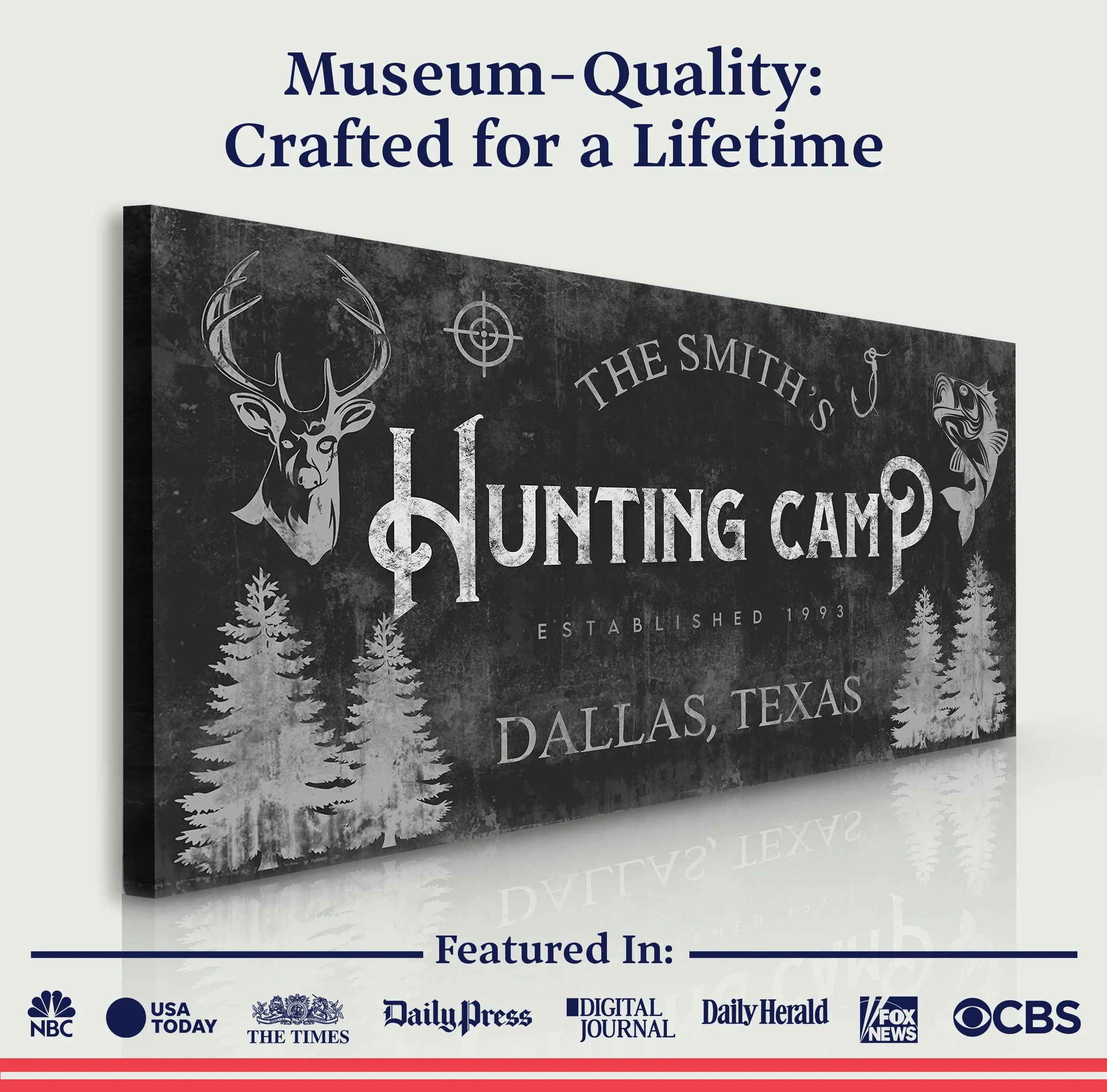 Fishing And Hunting Sign III - Image 3