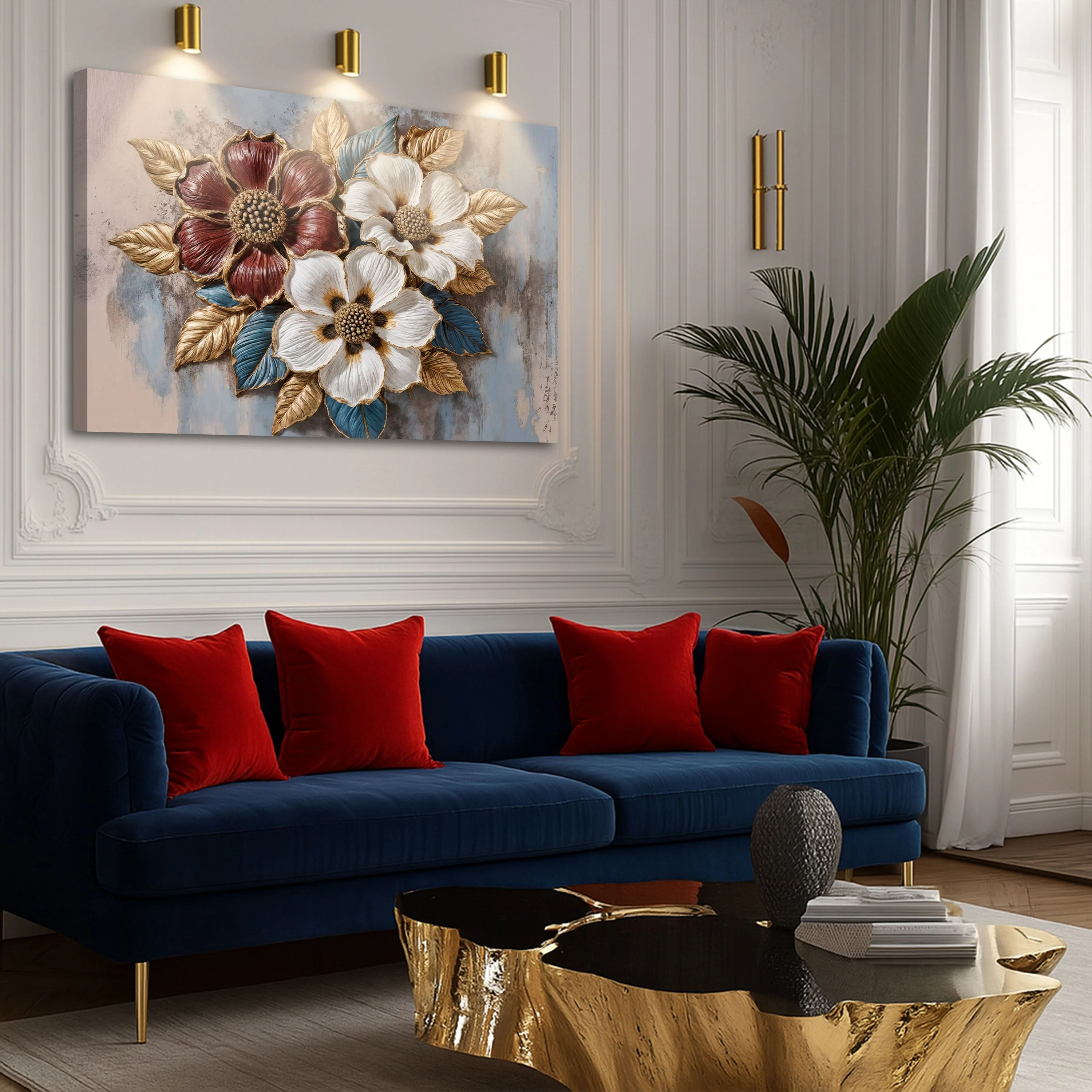 Floral Symphony Wall Art II - Image 4