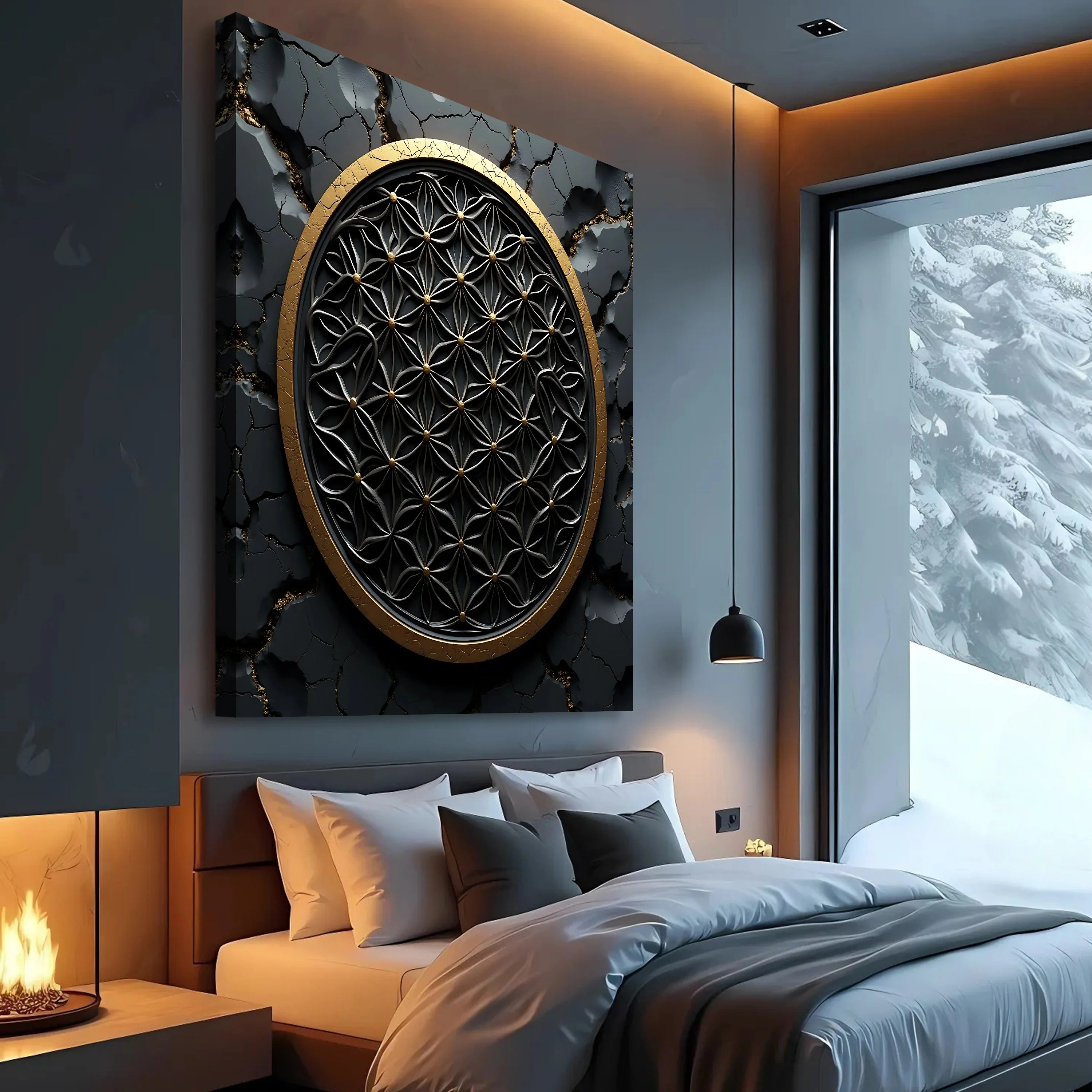 Flower Of Life Wall Art III - Image 5
