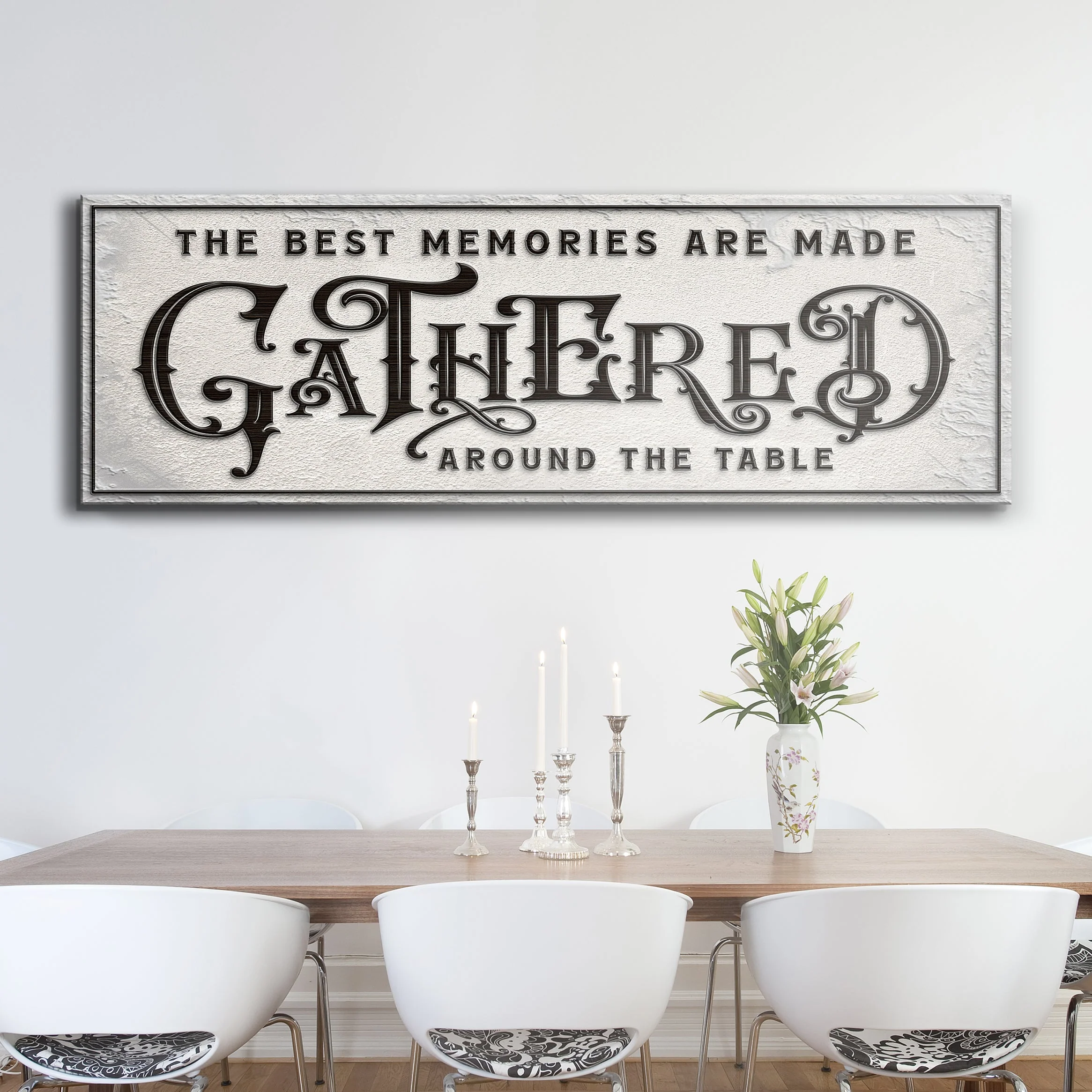 Gathered Around Table Sign II - Image 3
