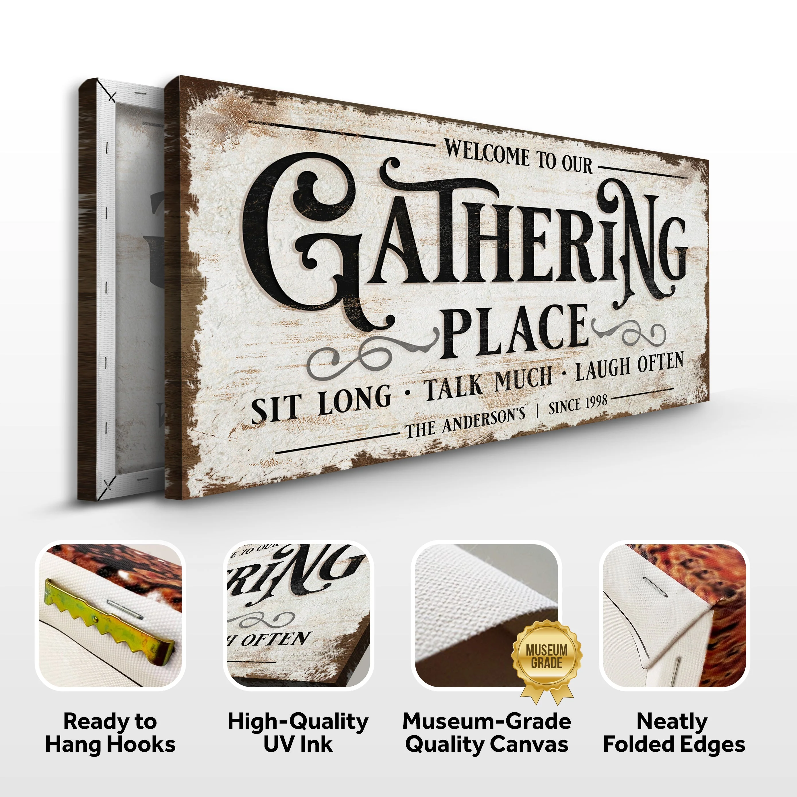 Gathering Place Personalized Sign - Image 4