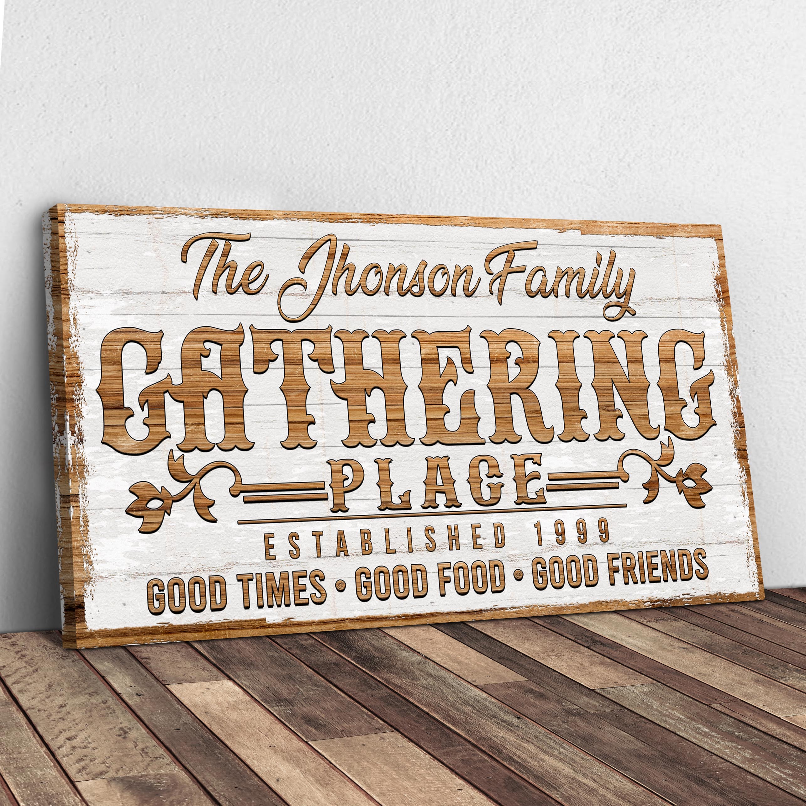 Gathering Place Personalized Sign II - Image 3