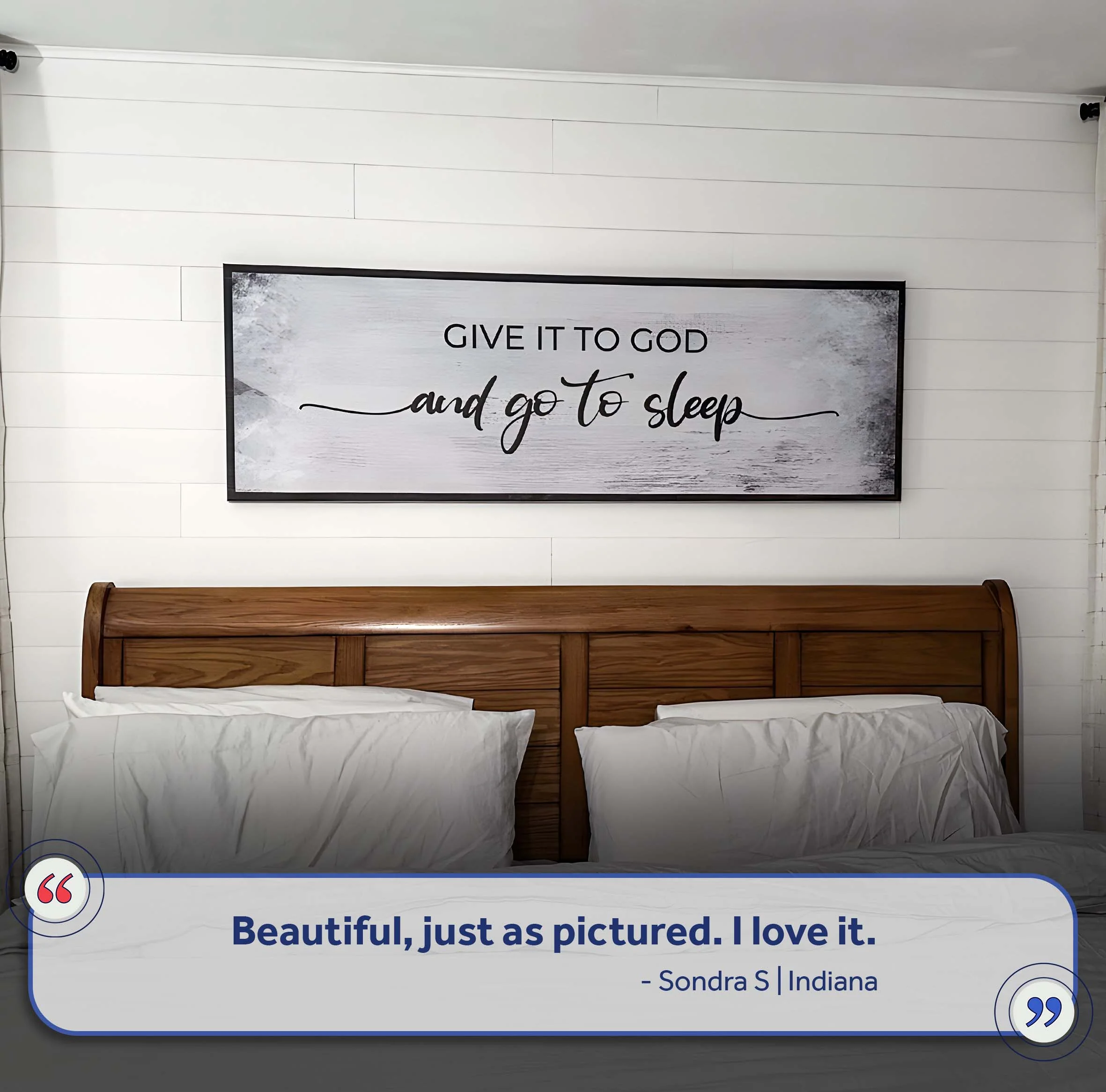 Give It To God And Go To Sleep Sign III - Image 6
