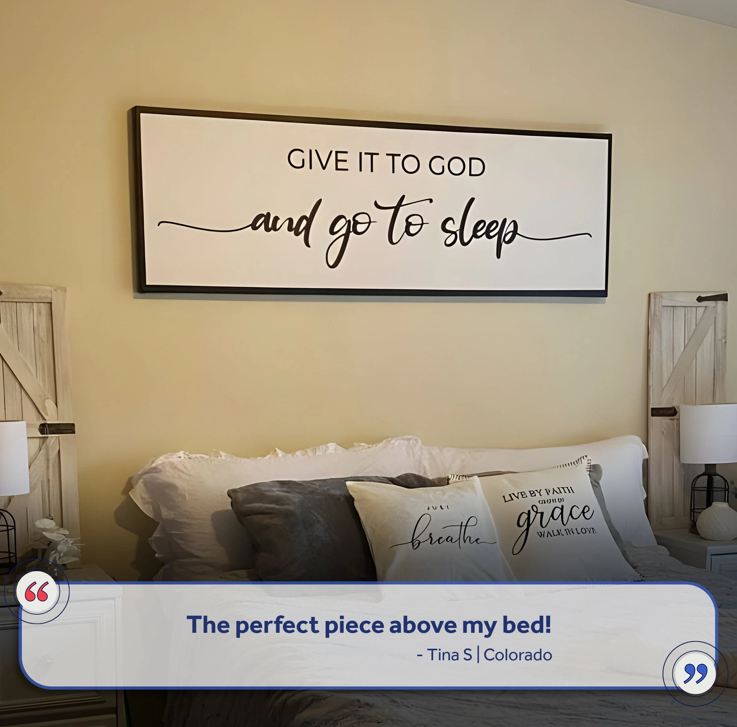 Give It To God And Go To Sleep Sign VII - Image 7