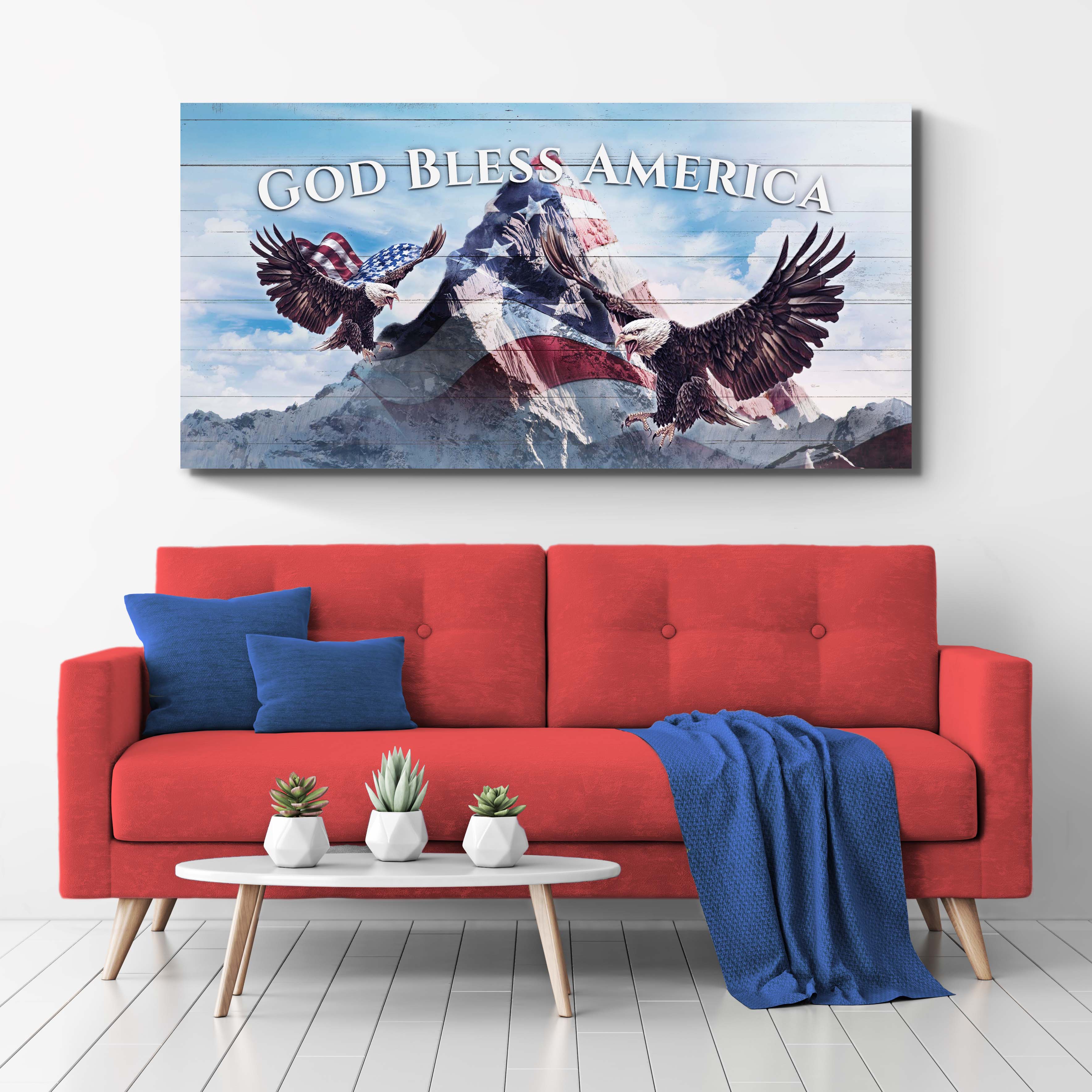 God Bless America Sign - Image 5