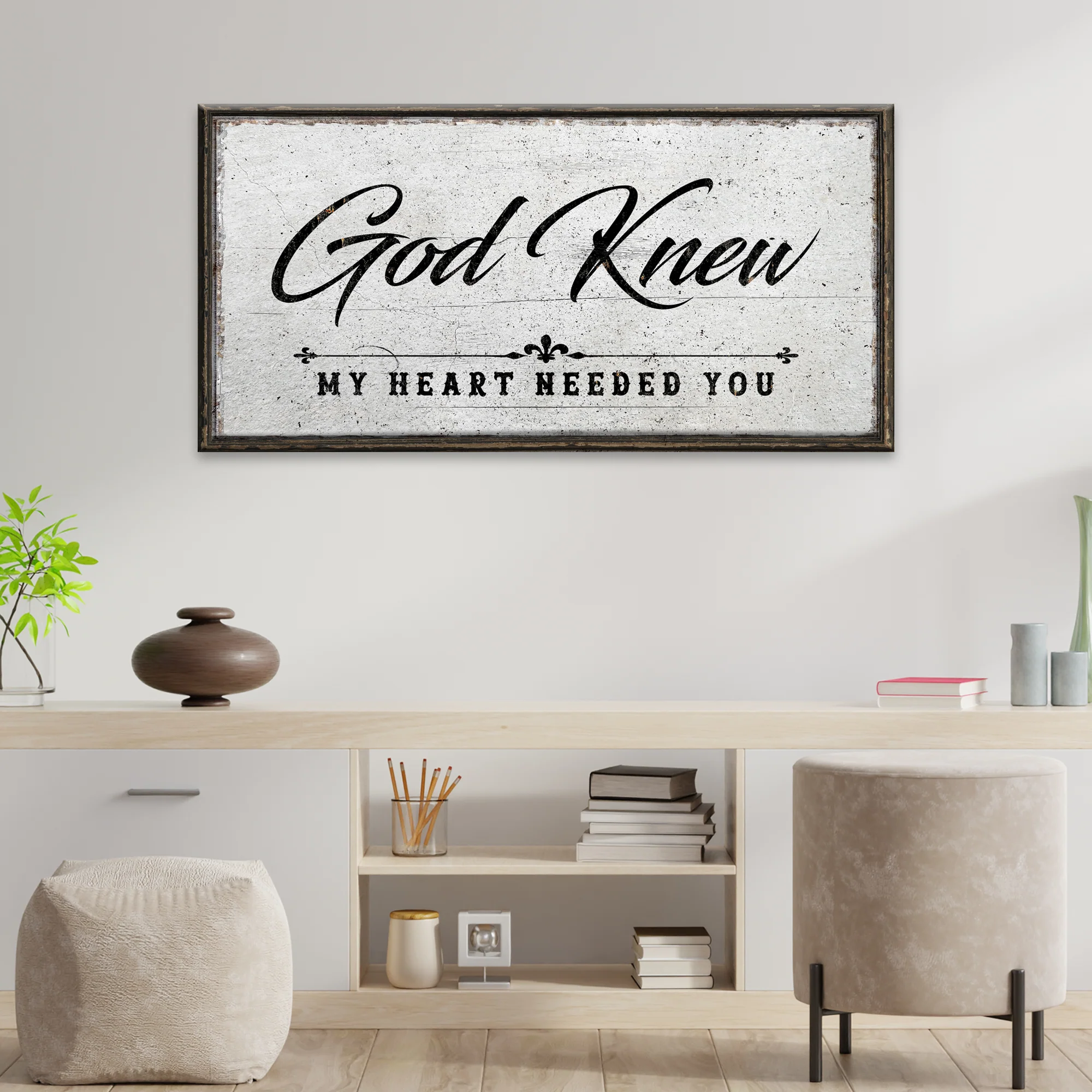 God Knew Sign - Image 2