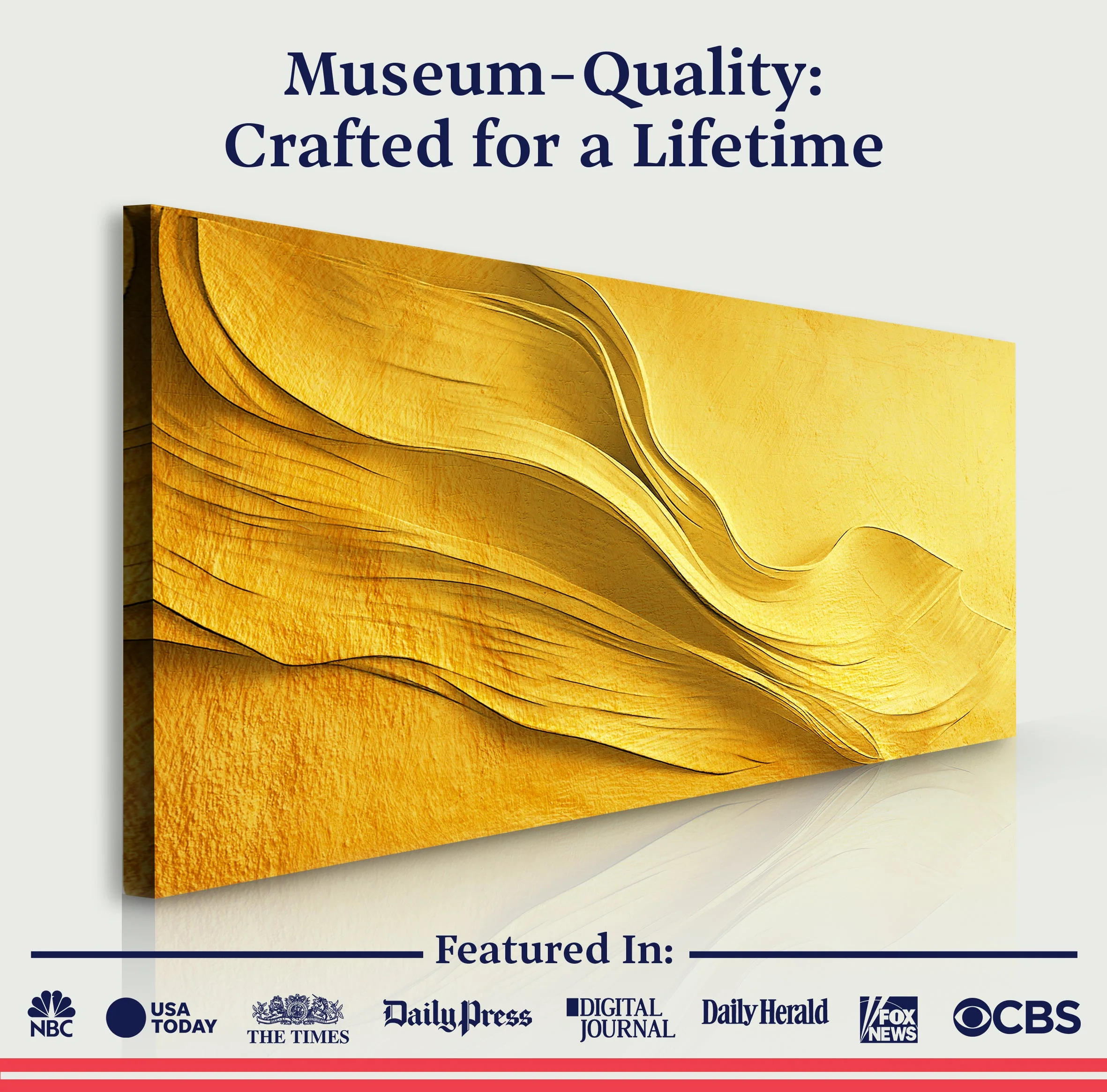 Gold Minimalist Wall Art - Image 6
