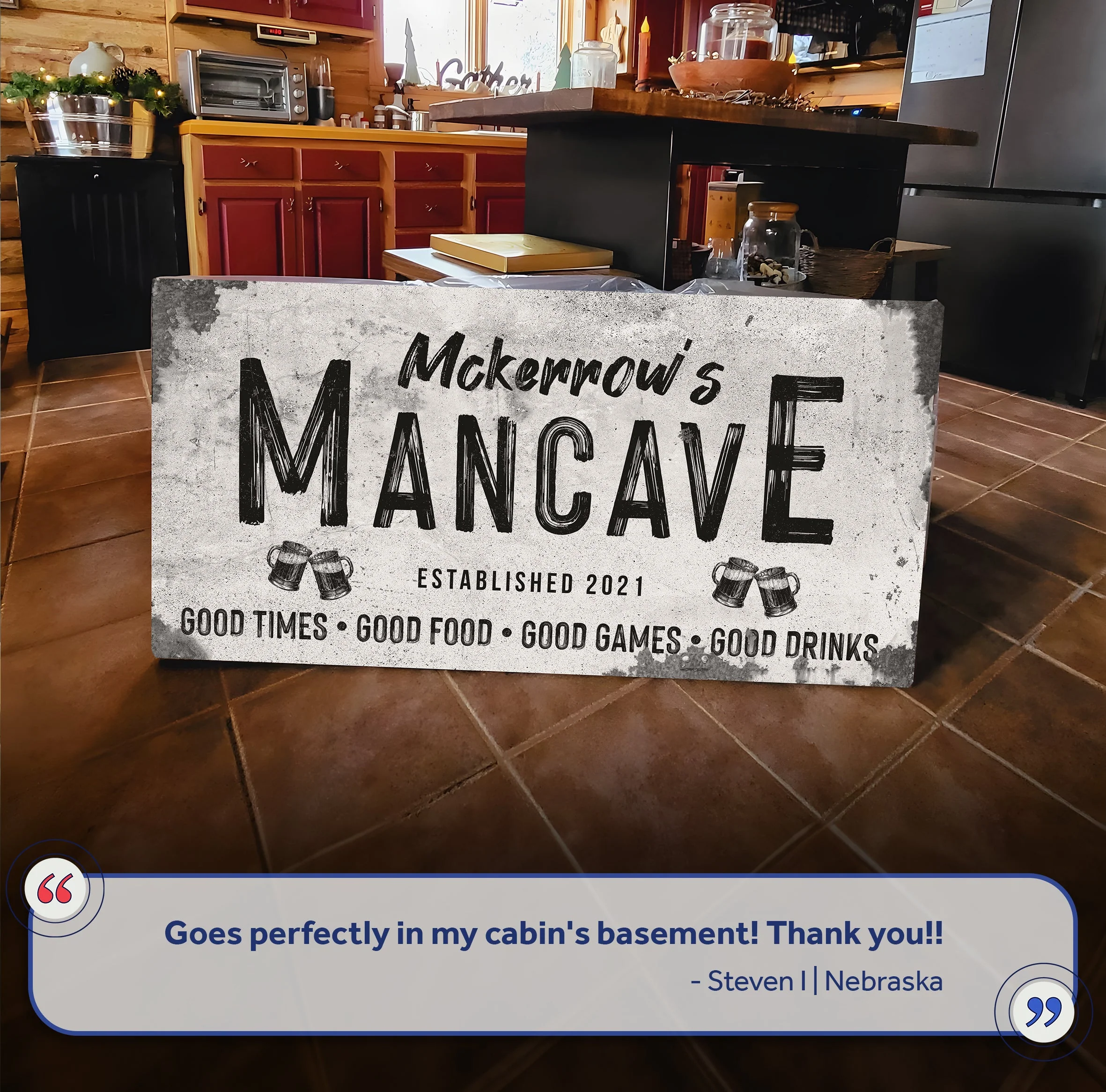 Good Times Man Cave Sign III - Image 6