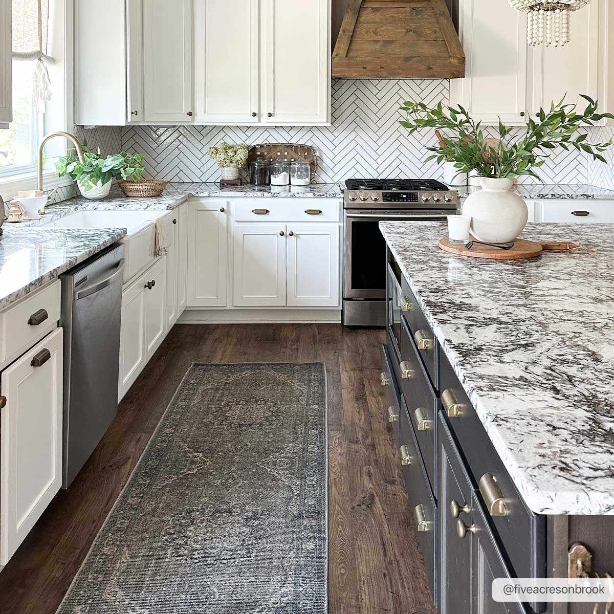 Greenpoint Dusty Blue Washable Rug - Image 5