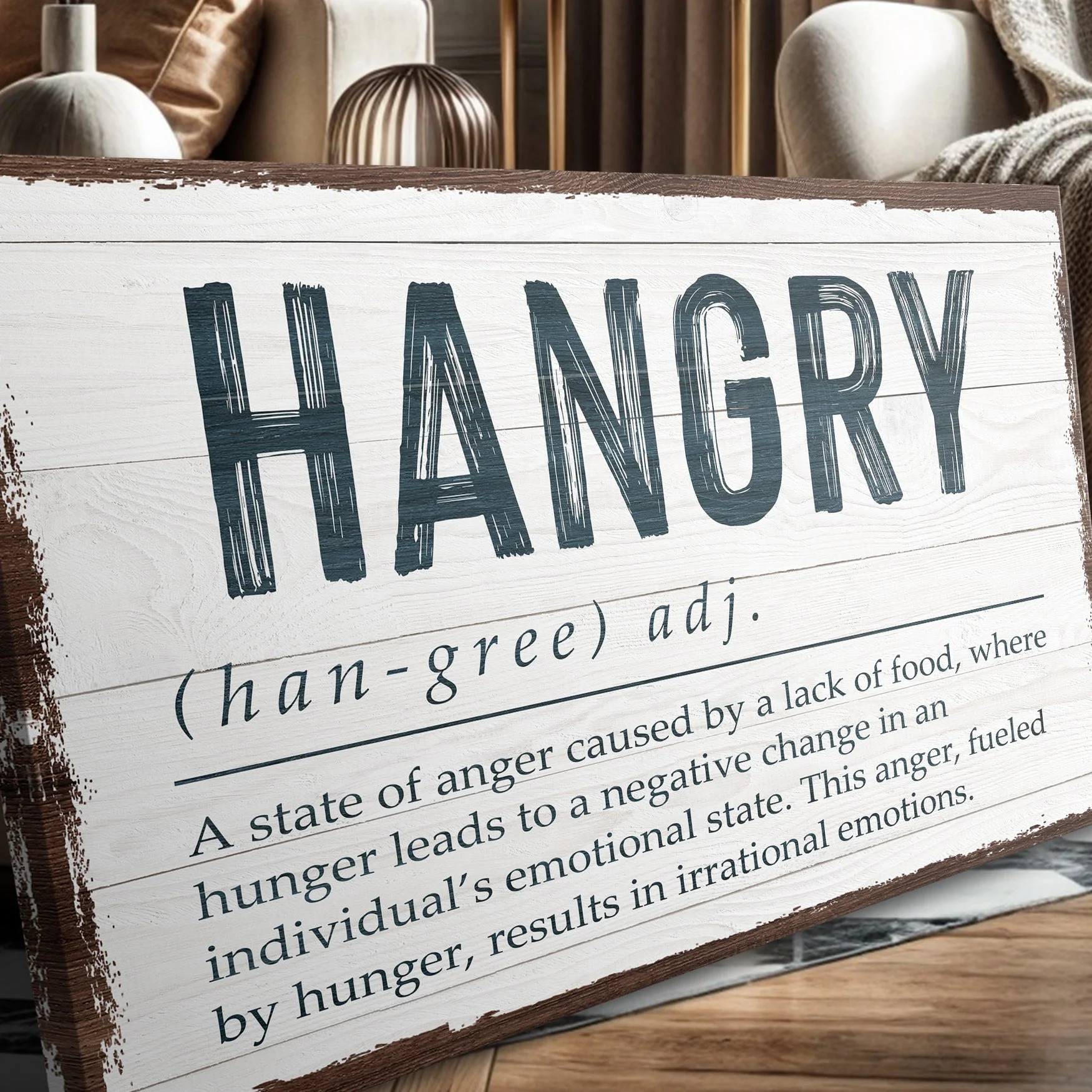 Hangry Kitchen Sign II - Image 5