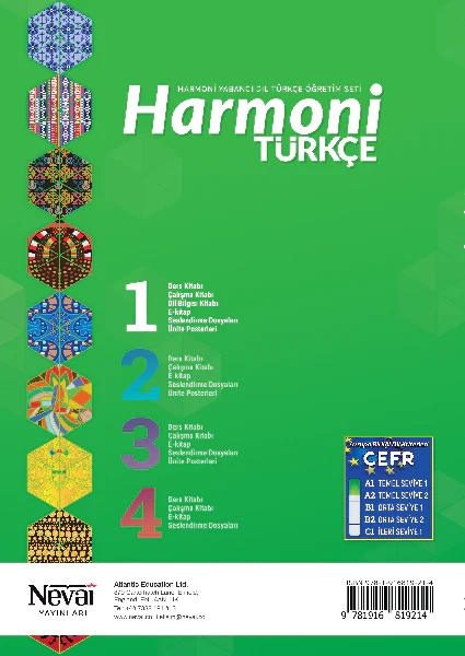 Harmoni Türkçe 1 Çalışma Kitabı - Image 2