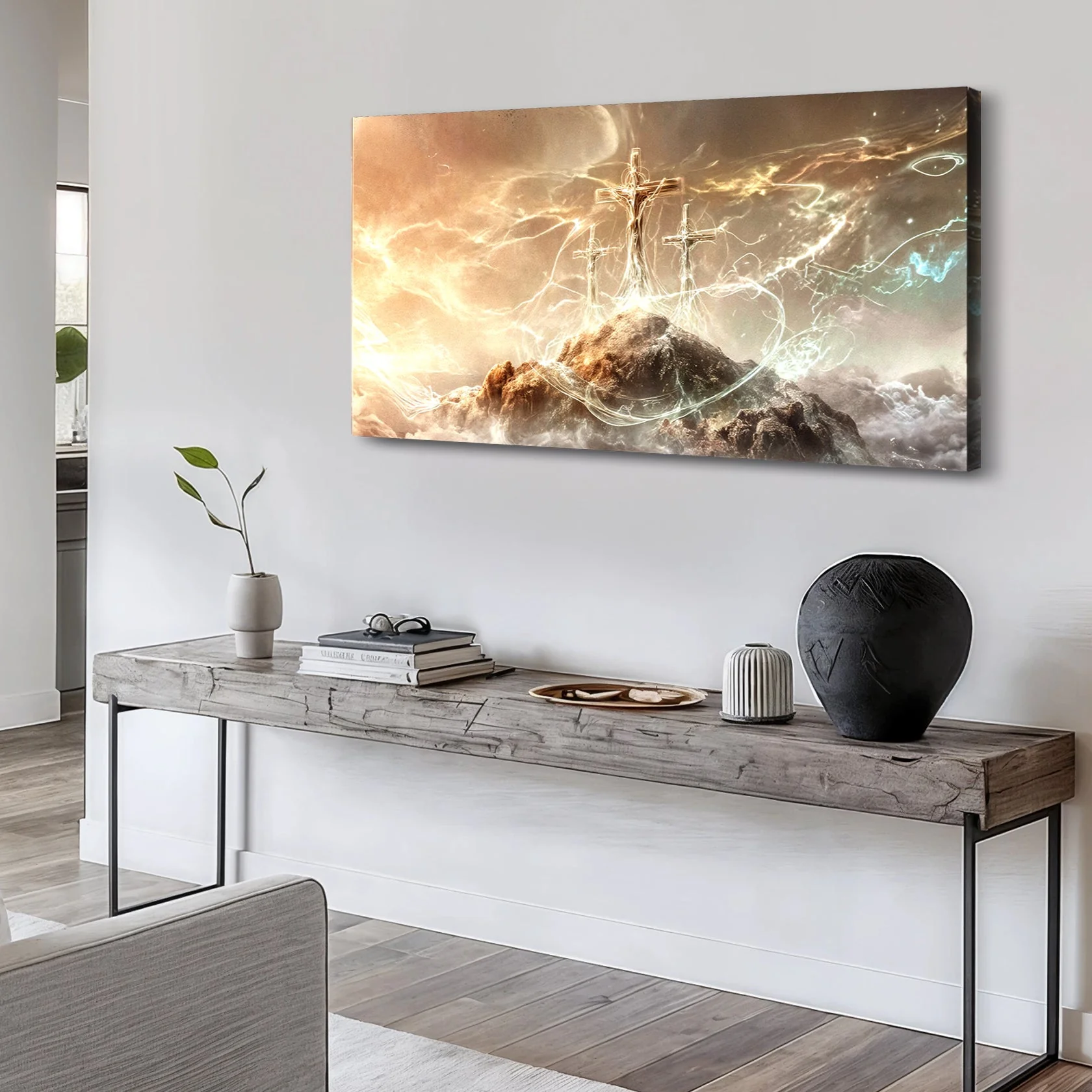 He Is Risen Faith Wall Art - Image 4