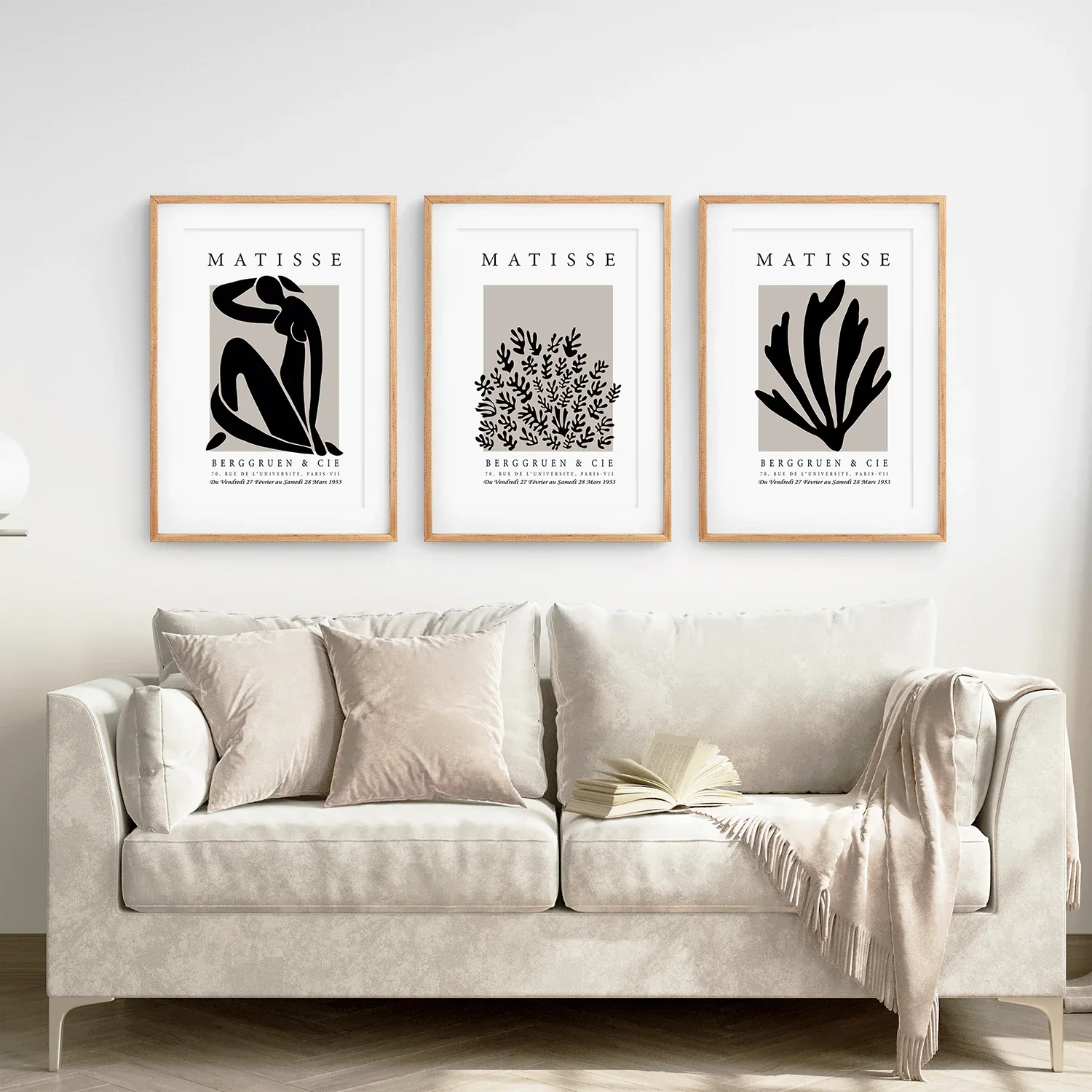 Henri Matisse La Gerbe Art Print Set - 3 Vintage Prints - Image 2
