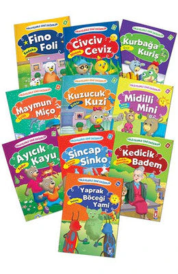 Hikâyelerle Dini Değerler Seti - 10 Kitap Takım