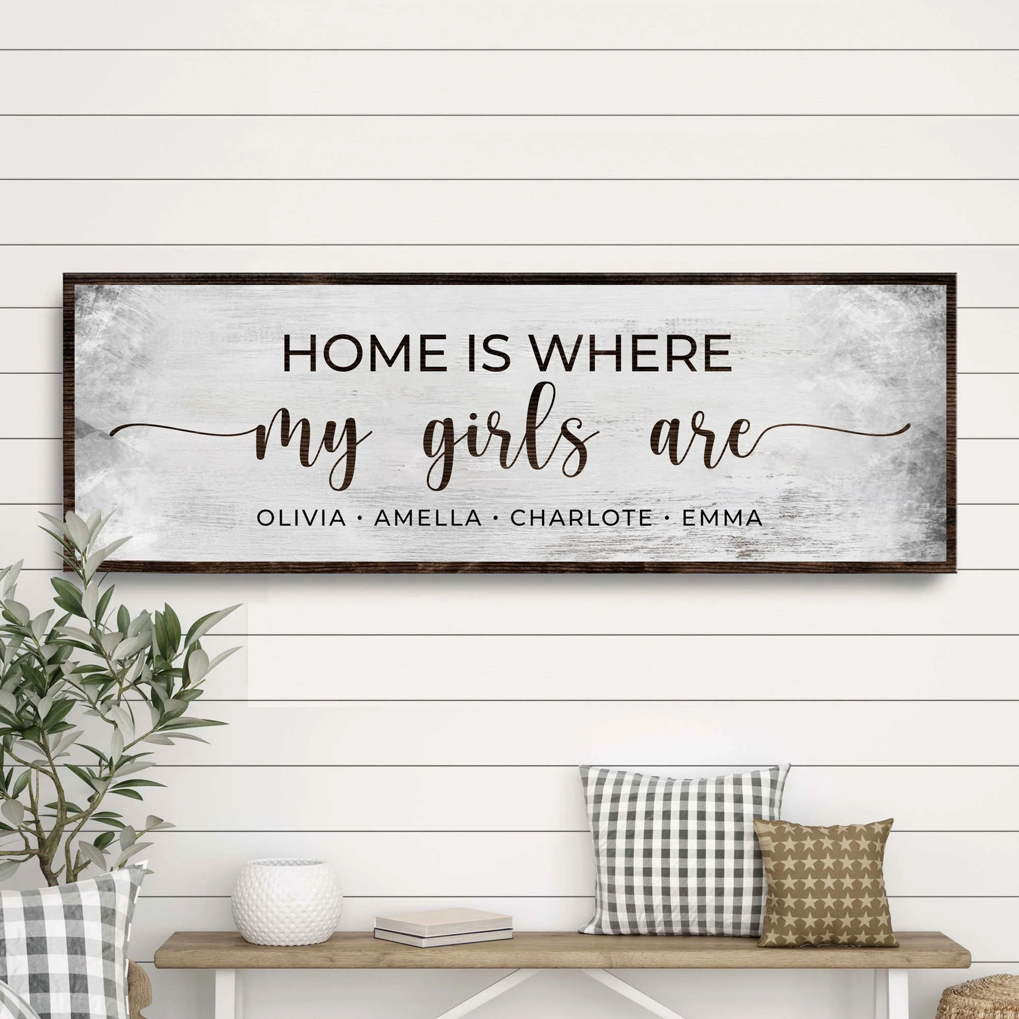 Home Is Where My Girls Are Sign II - Image 3