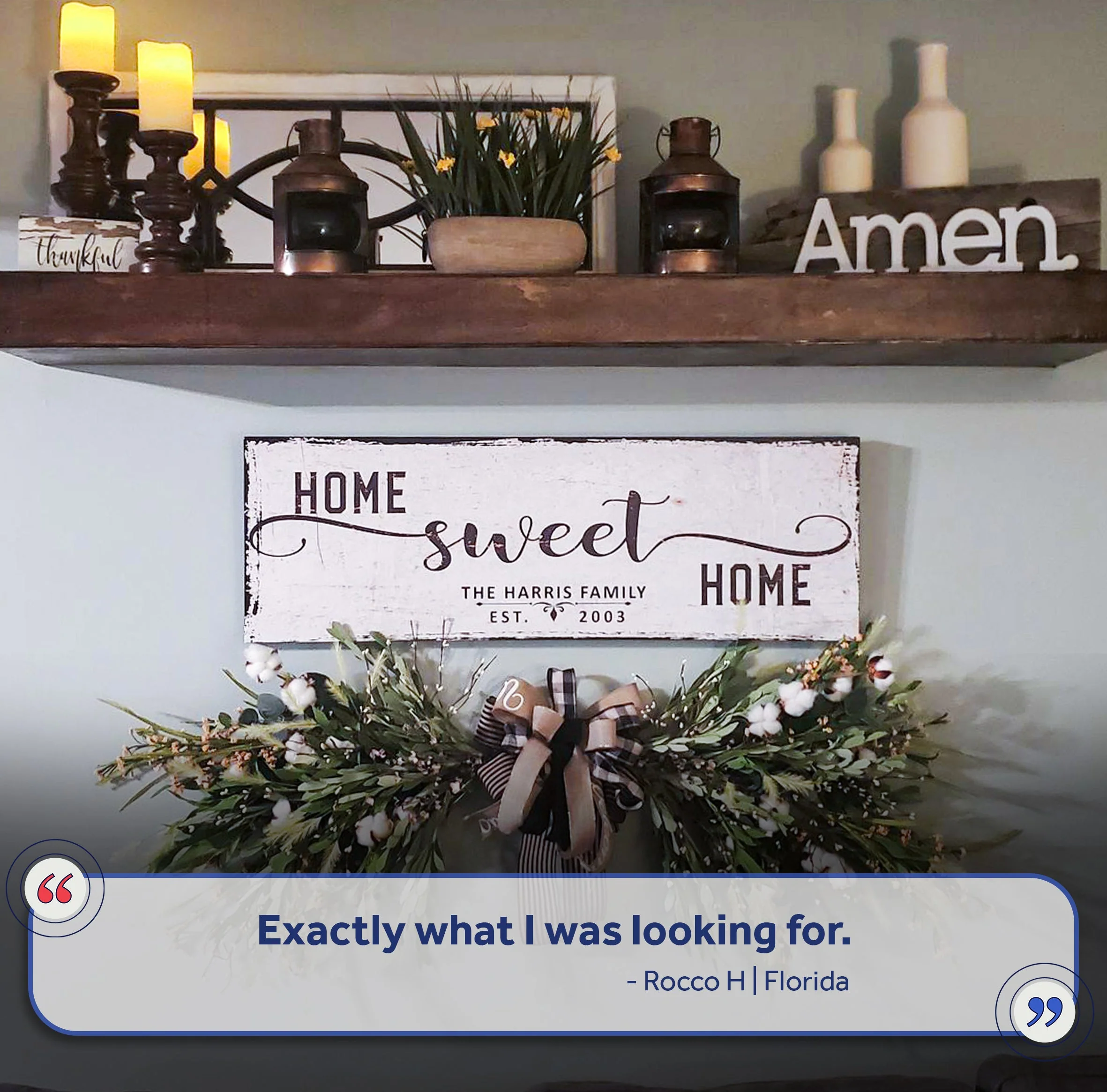 Home Sweet Home Sign - Image 7