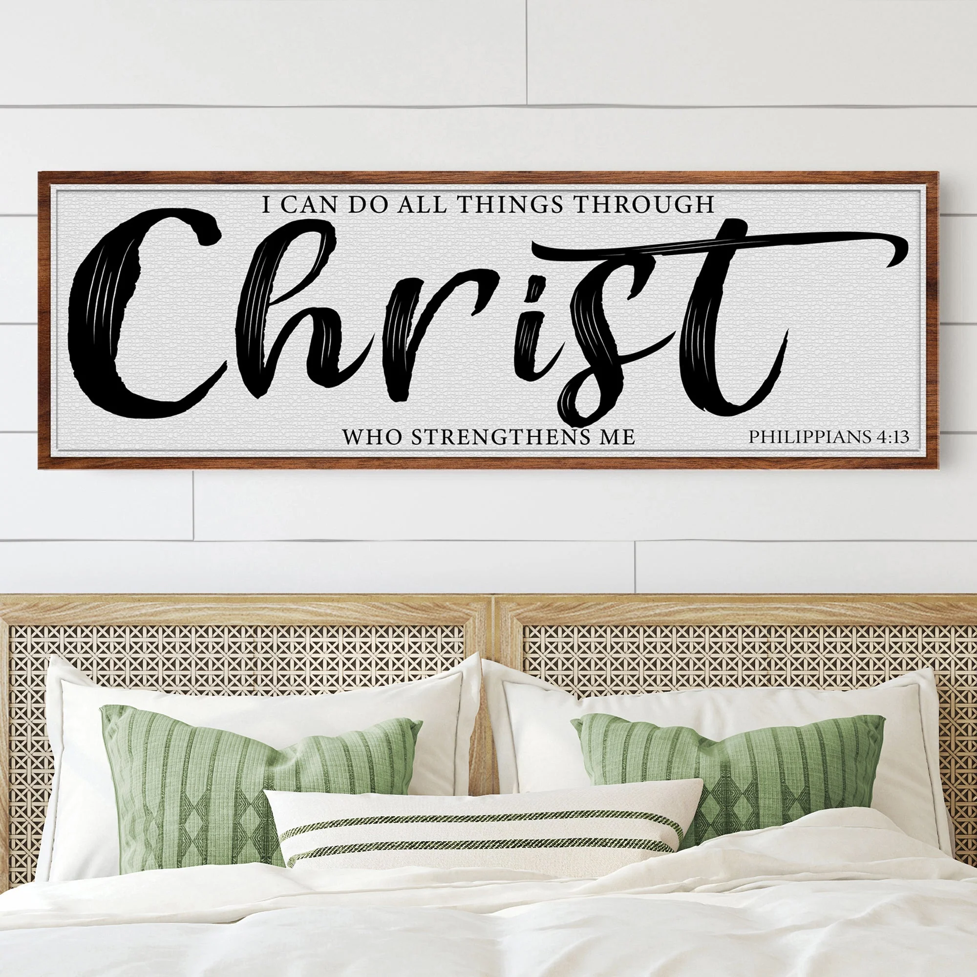 I Can Do All Things Through Christ Who Strengthens Me Faith Sign II - Image 2