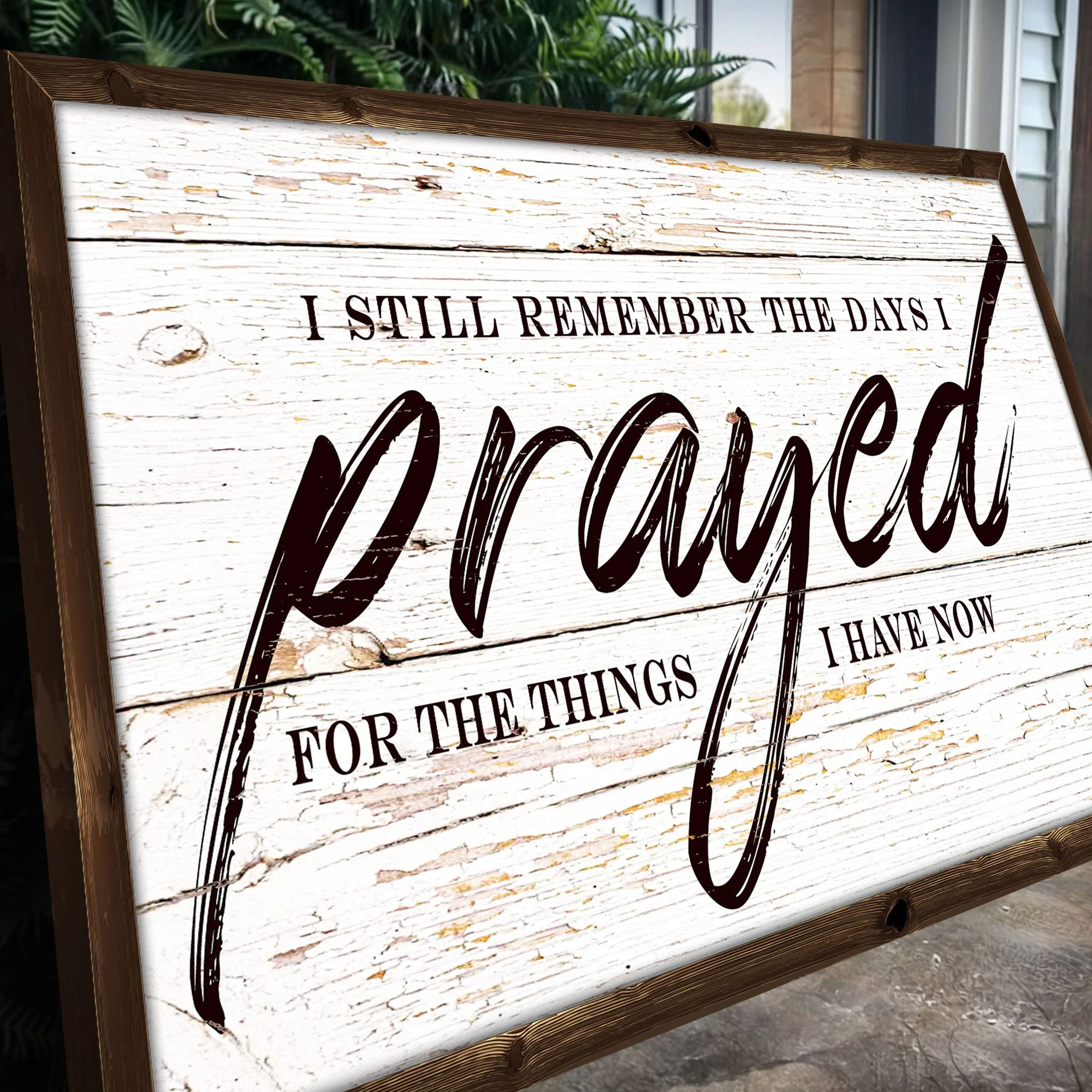 I Still Remember The Days I Prayed Faith Sign II - Image 5