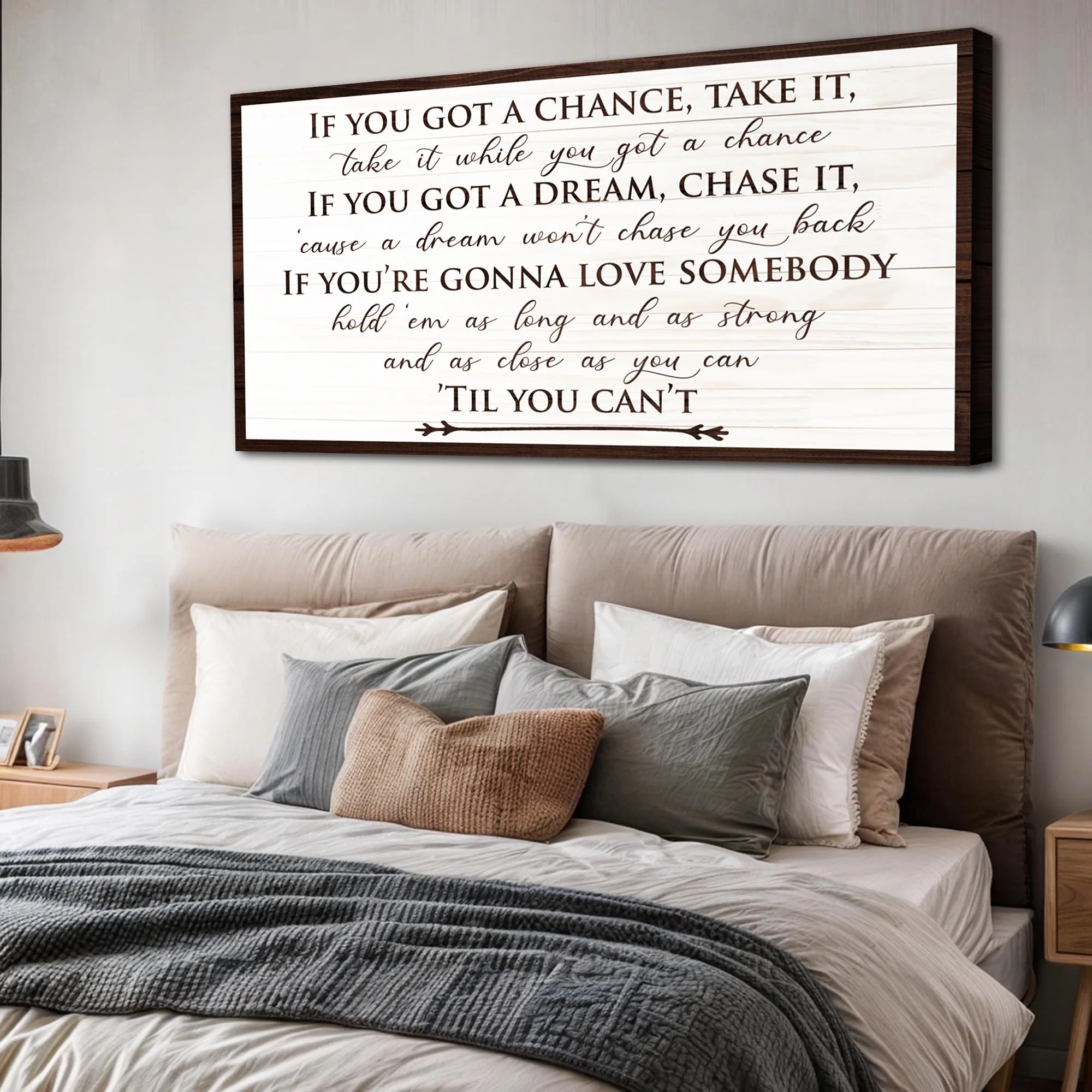 If You Got A Dream Bedroom Sign II - Image 3