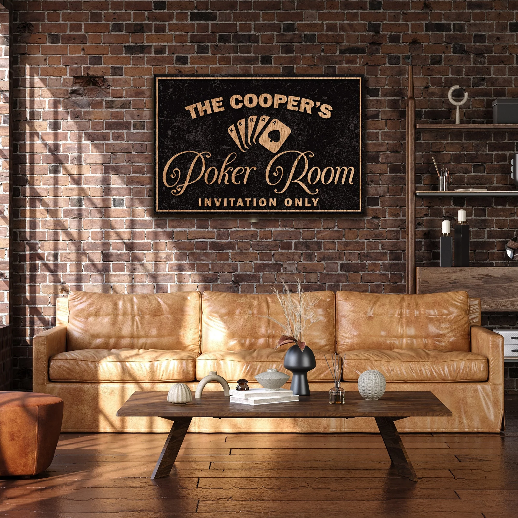 Invitation Only Poker Room Sign - Image 3