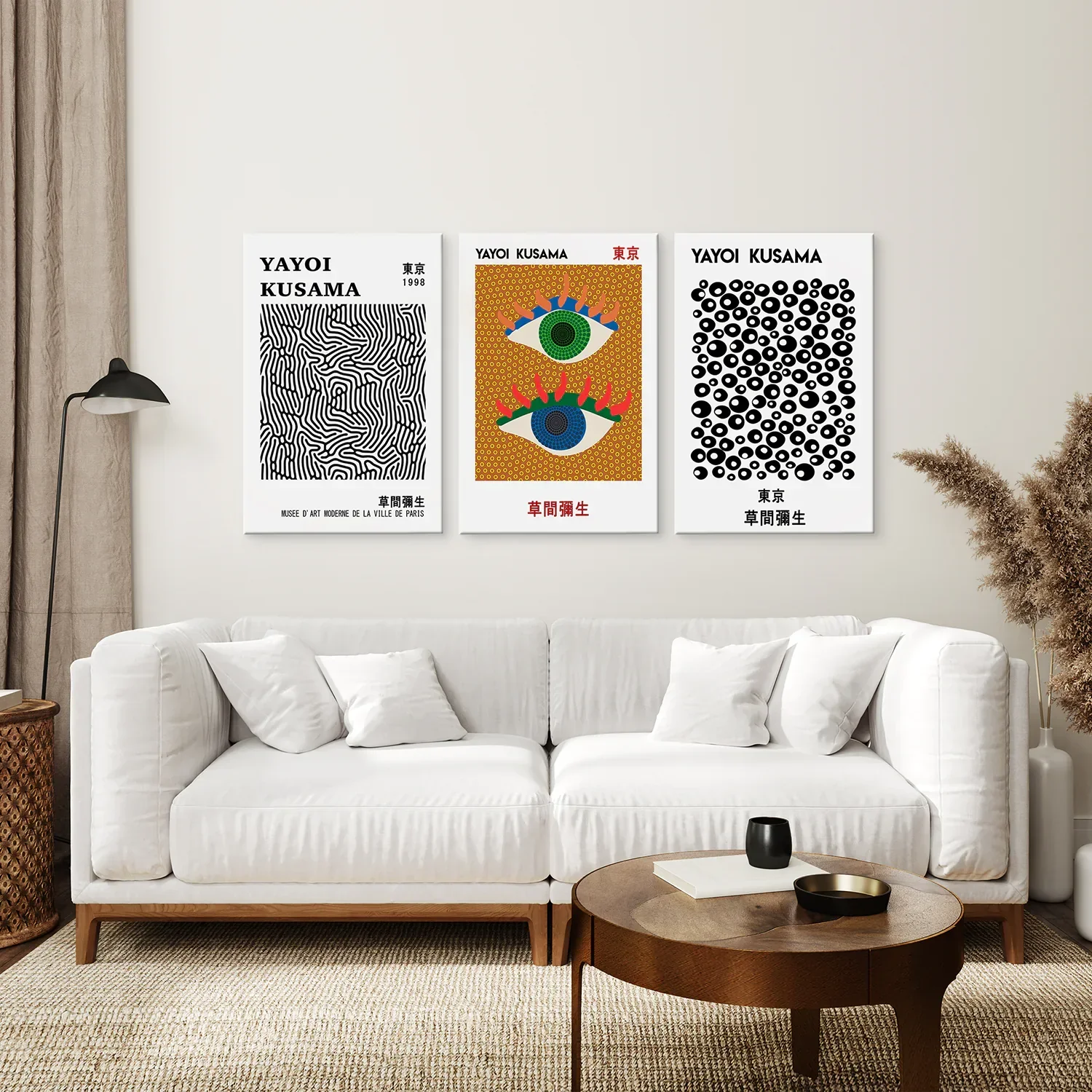 Japanese Yayoi Kusama Famous Wall Art Decor - Image 7