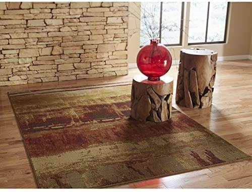 Karastan Artois Mericourt Teal Closeout Area Rug 5’6”x 8'3" - Image 2