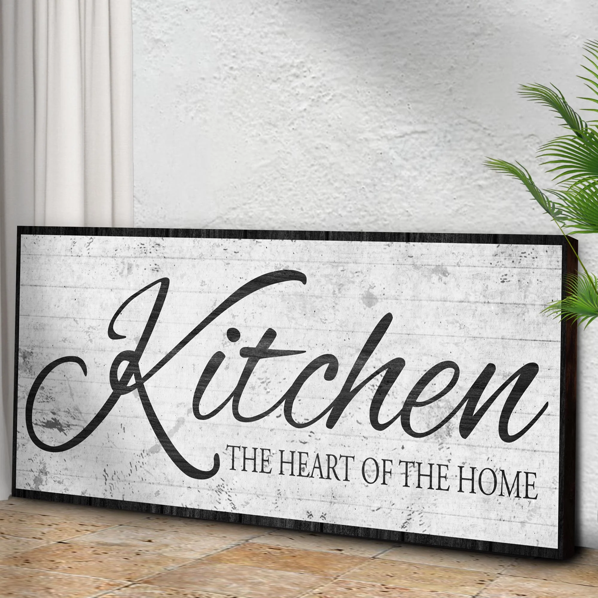 Kitchen Is The Heart Of The Home Sign II - Image 3