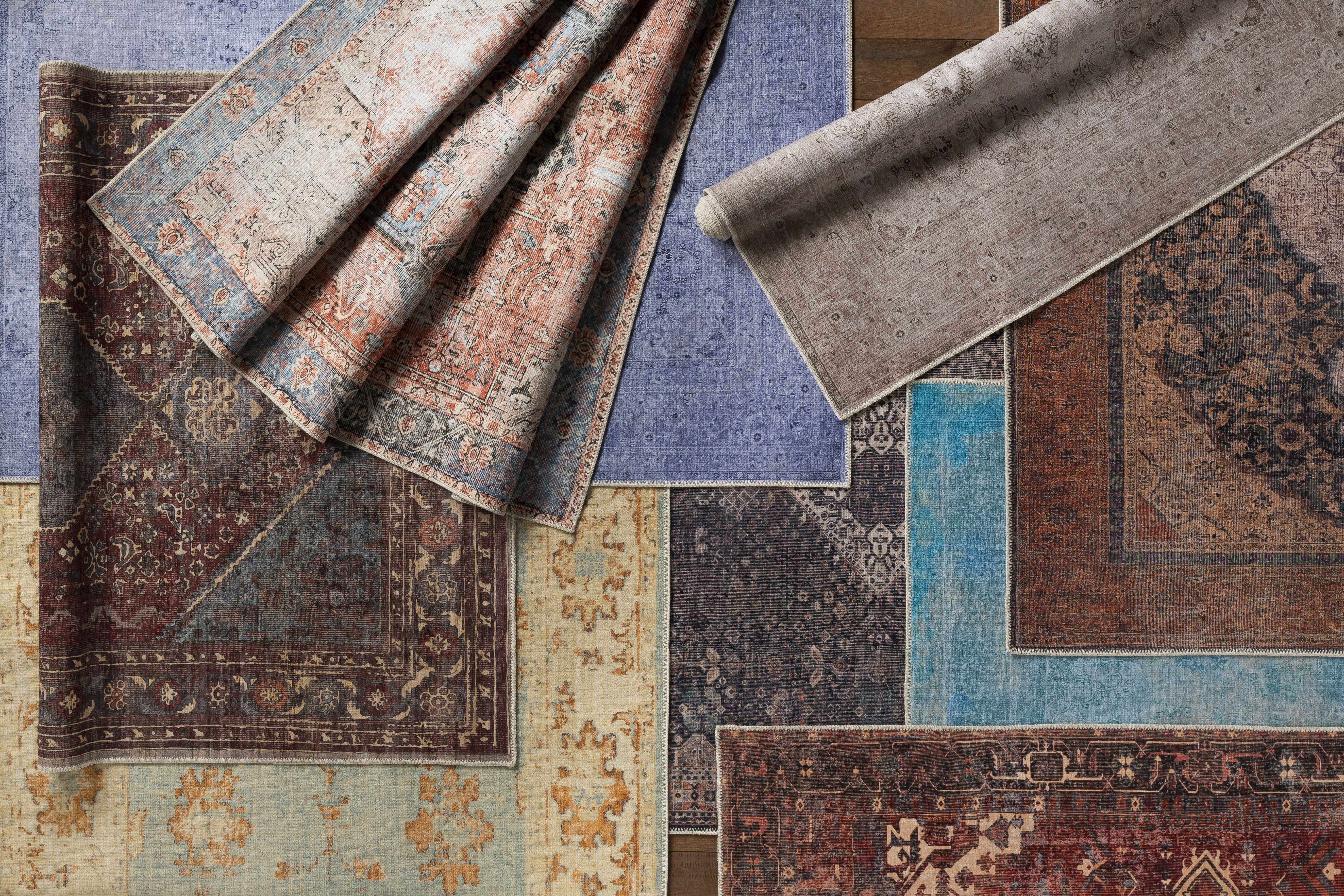 Kittrell Vintage Flat Pile Washable Rug - Clearance - Image 13