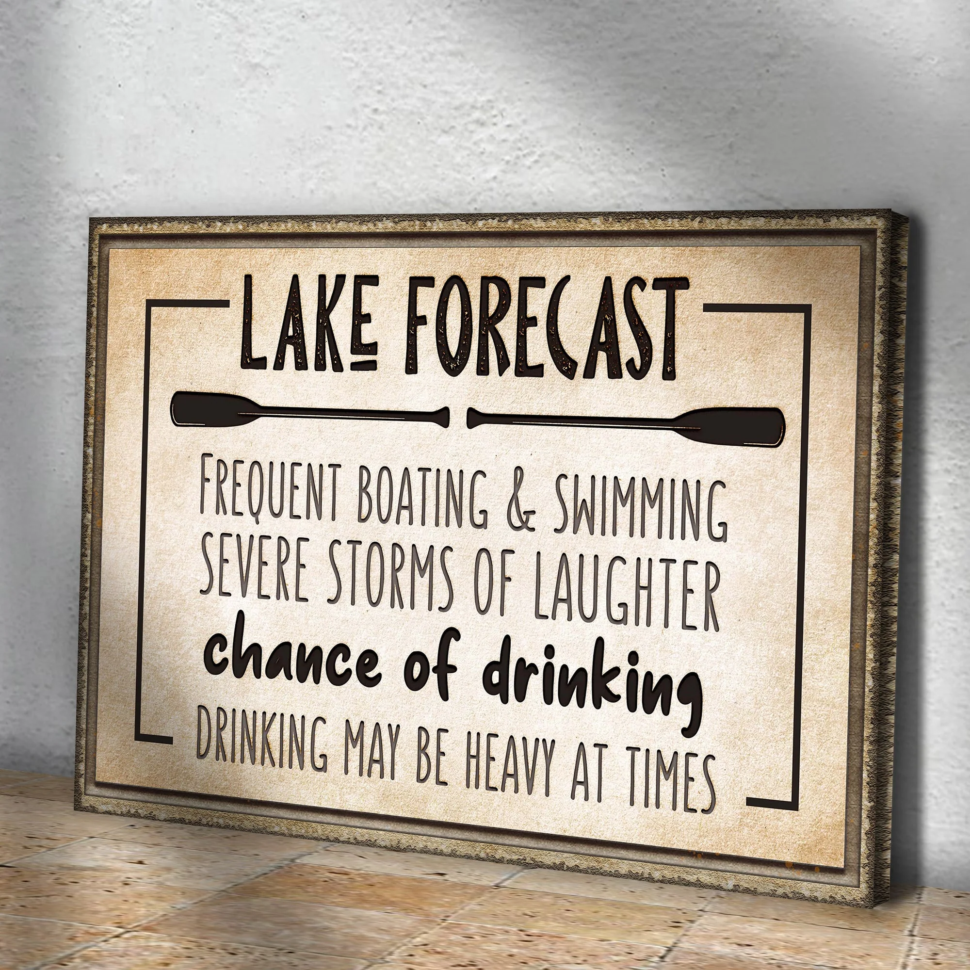 Lake Forecast Sign - Image 3