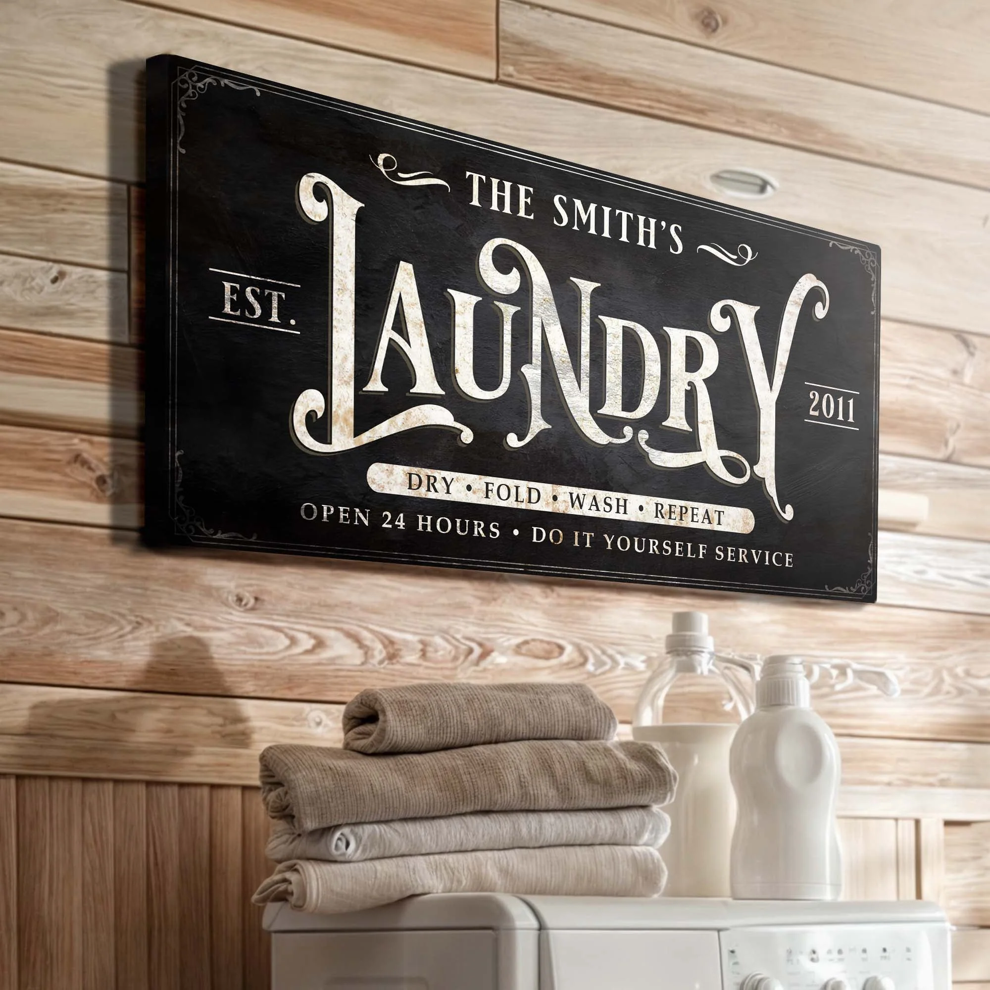 Laundry Sign IV