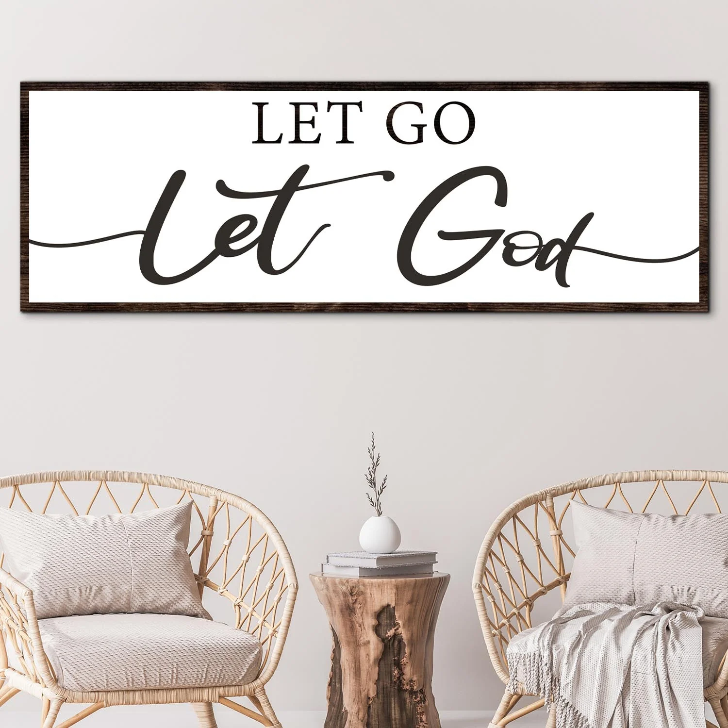 Let Go Let God Faith Sign III - Image 2