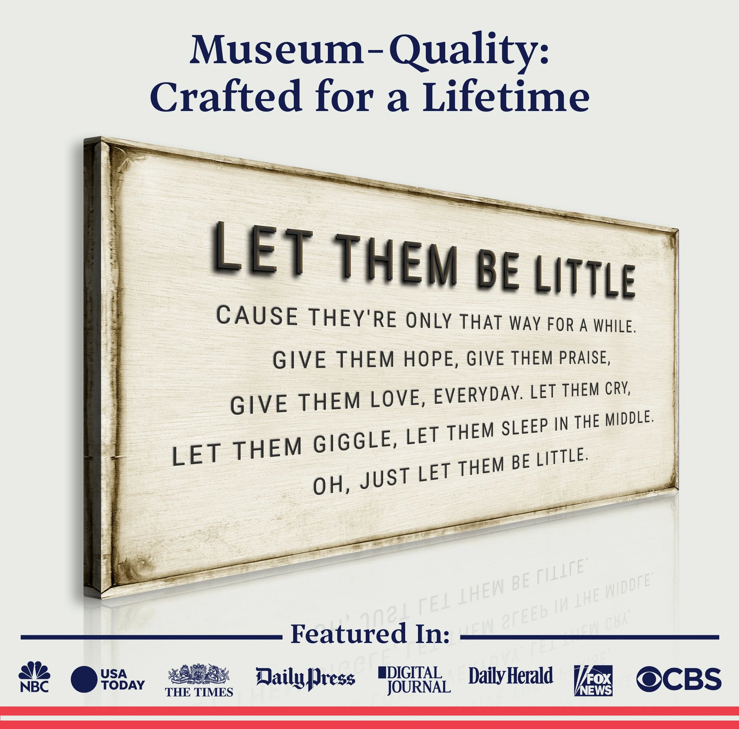 Let Them Be Little Playroom Sign - Image 6
