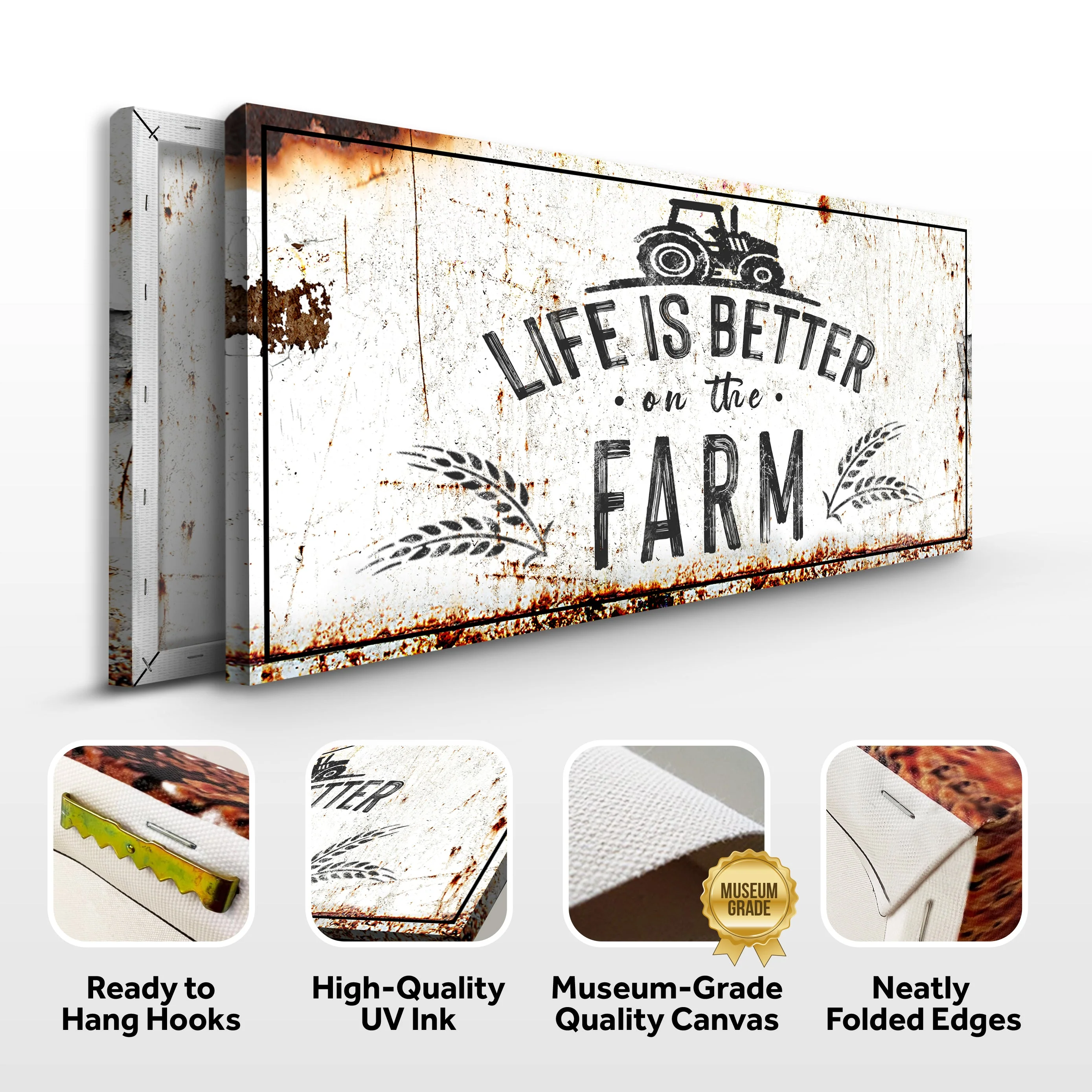 Life Is Better On The Farm Sign II - Image 3