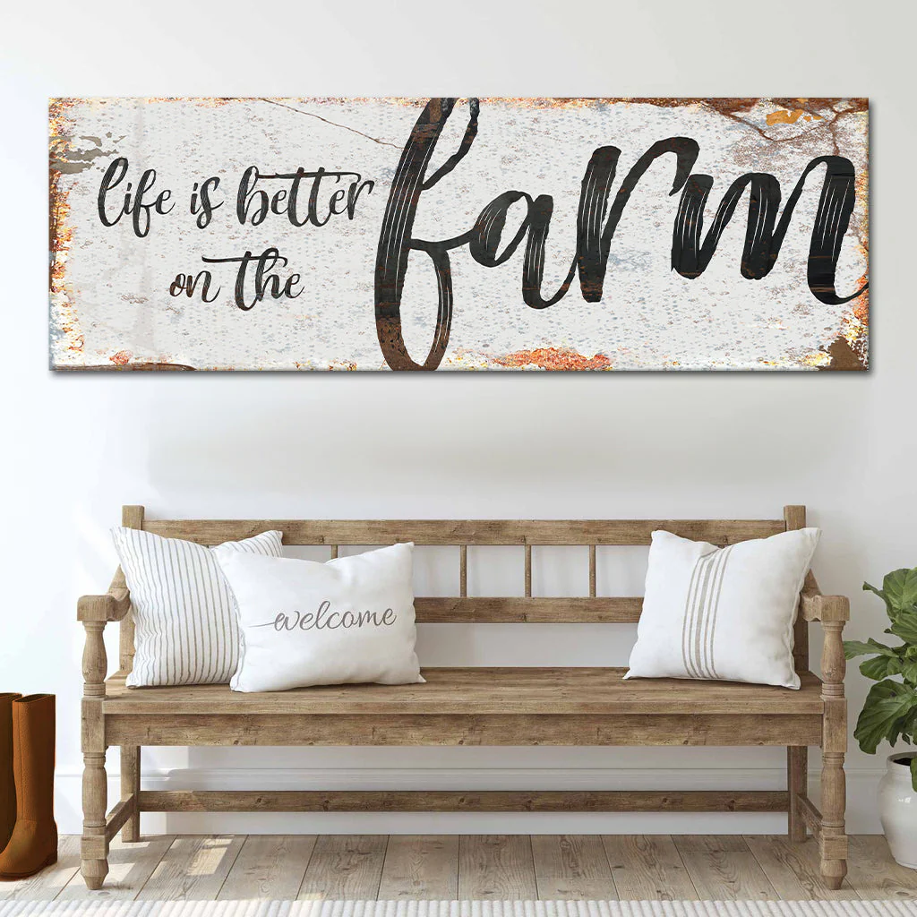 Life Is Better On The Farm Sign IX - Image 3