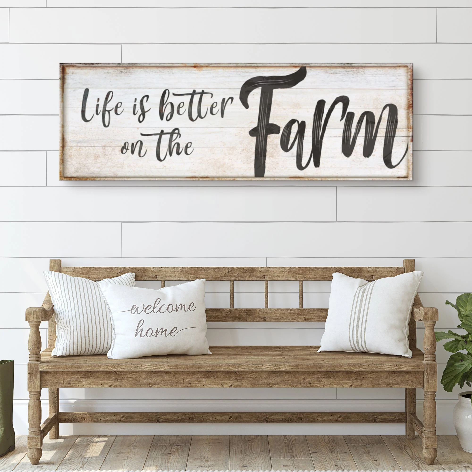 Life Is Better On The Farm Sign VIII - Image 2