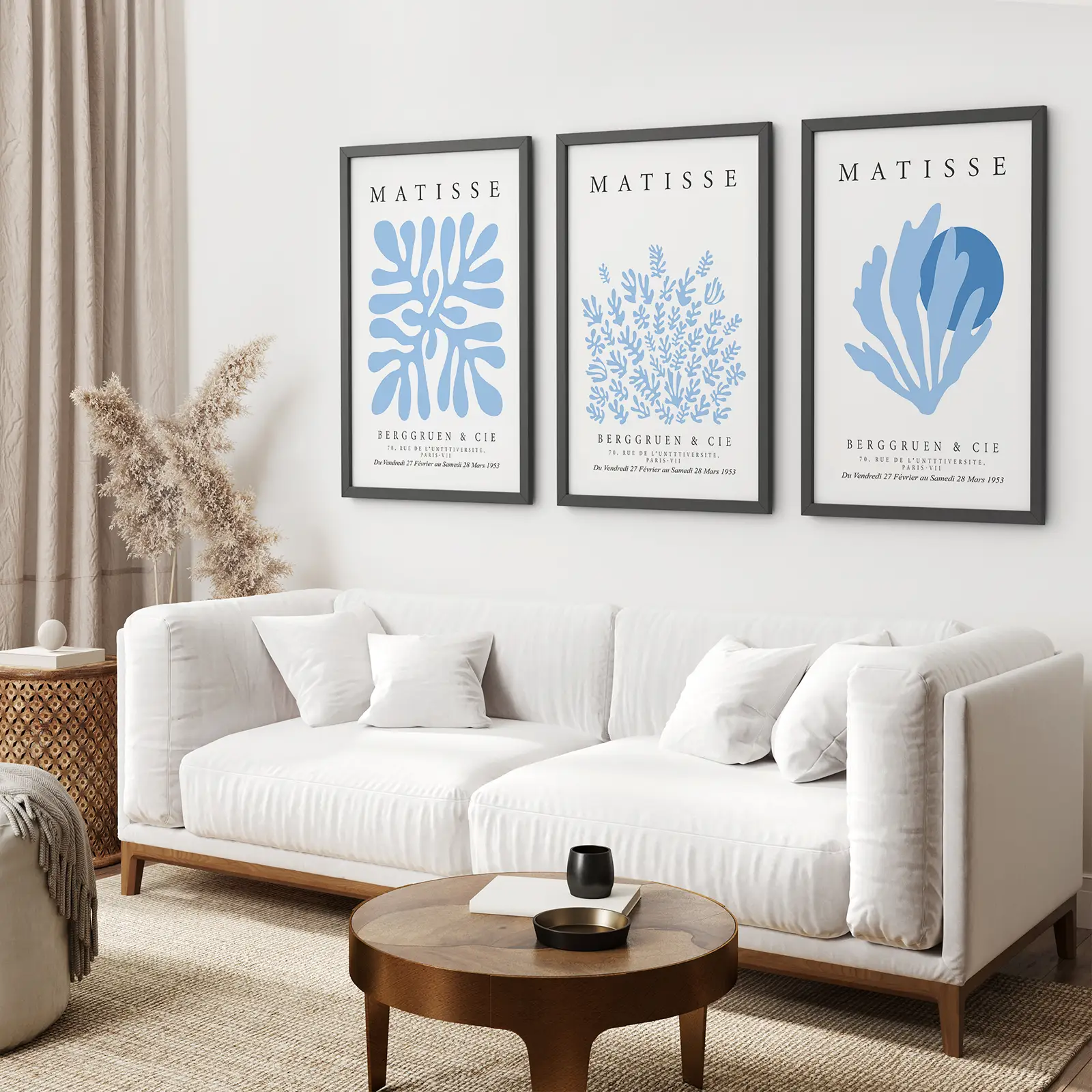 Light Blue Henri Matisse Exhibition Art Set - Image 5