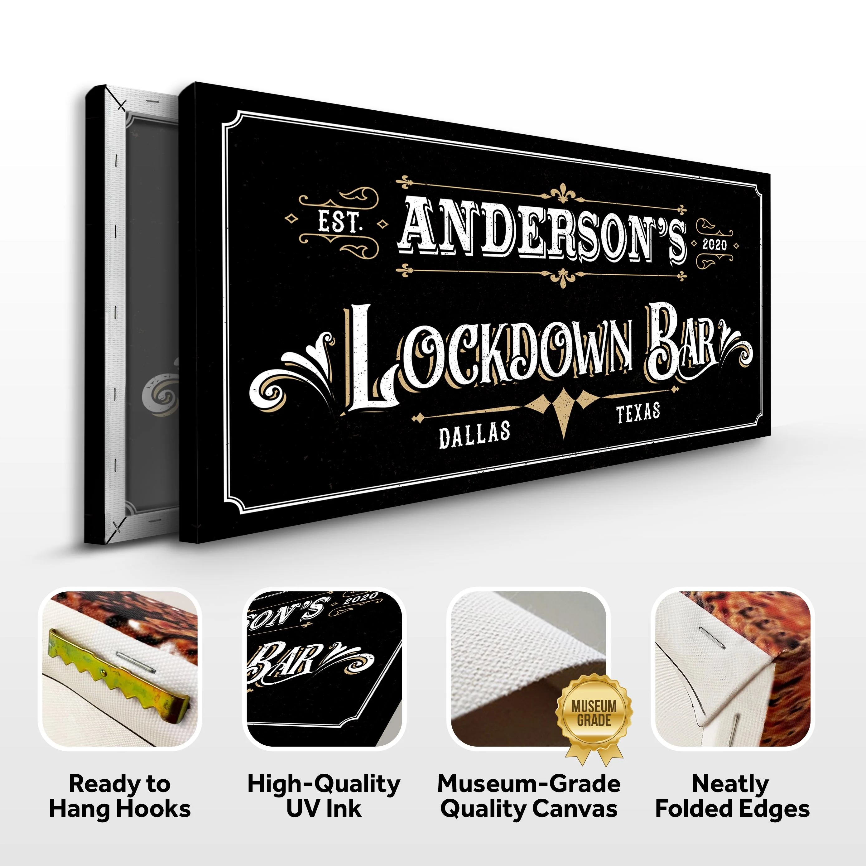 Lockdown Bar Sign - Image 2