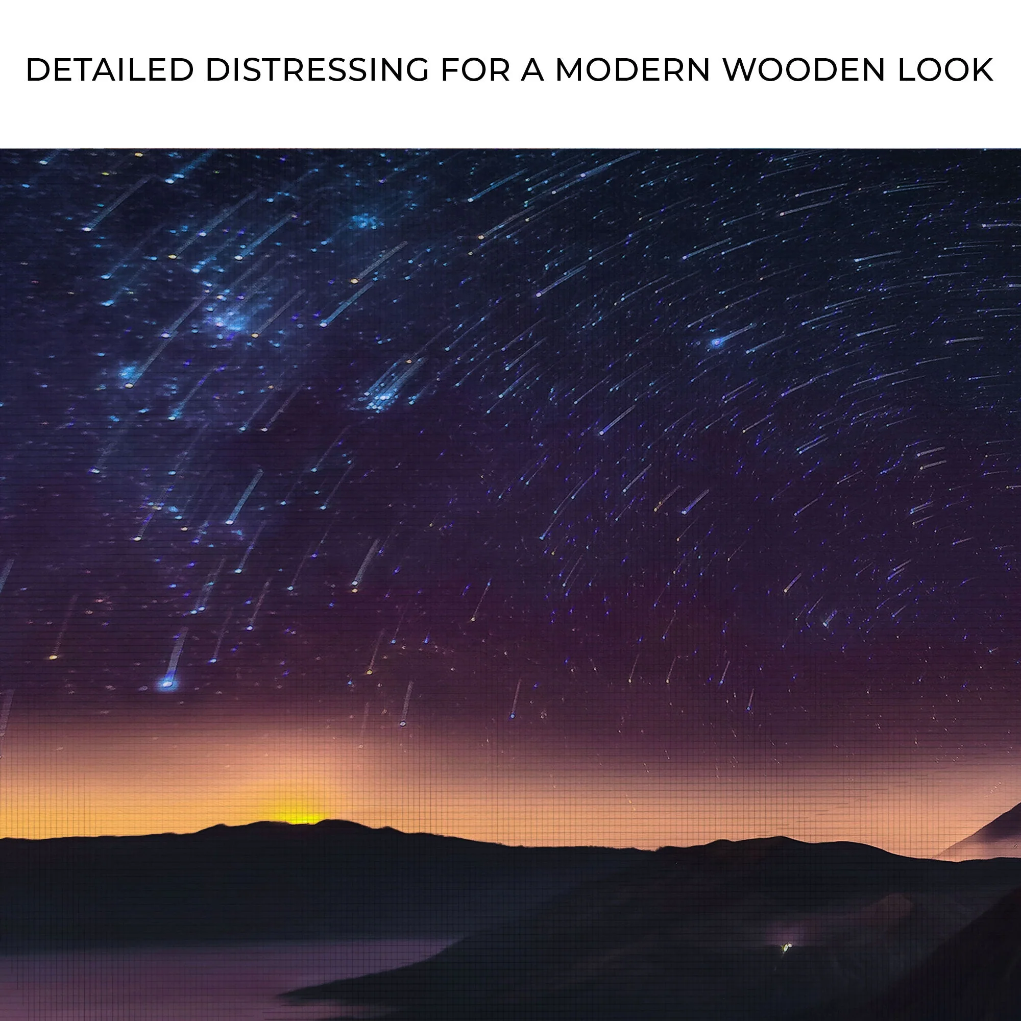 Majestic Starry Night Sky Canvas Wall Art - Image 4
