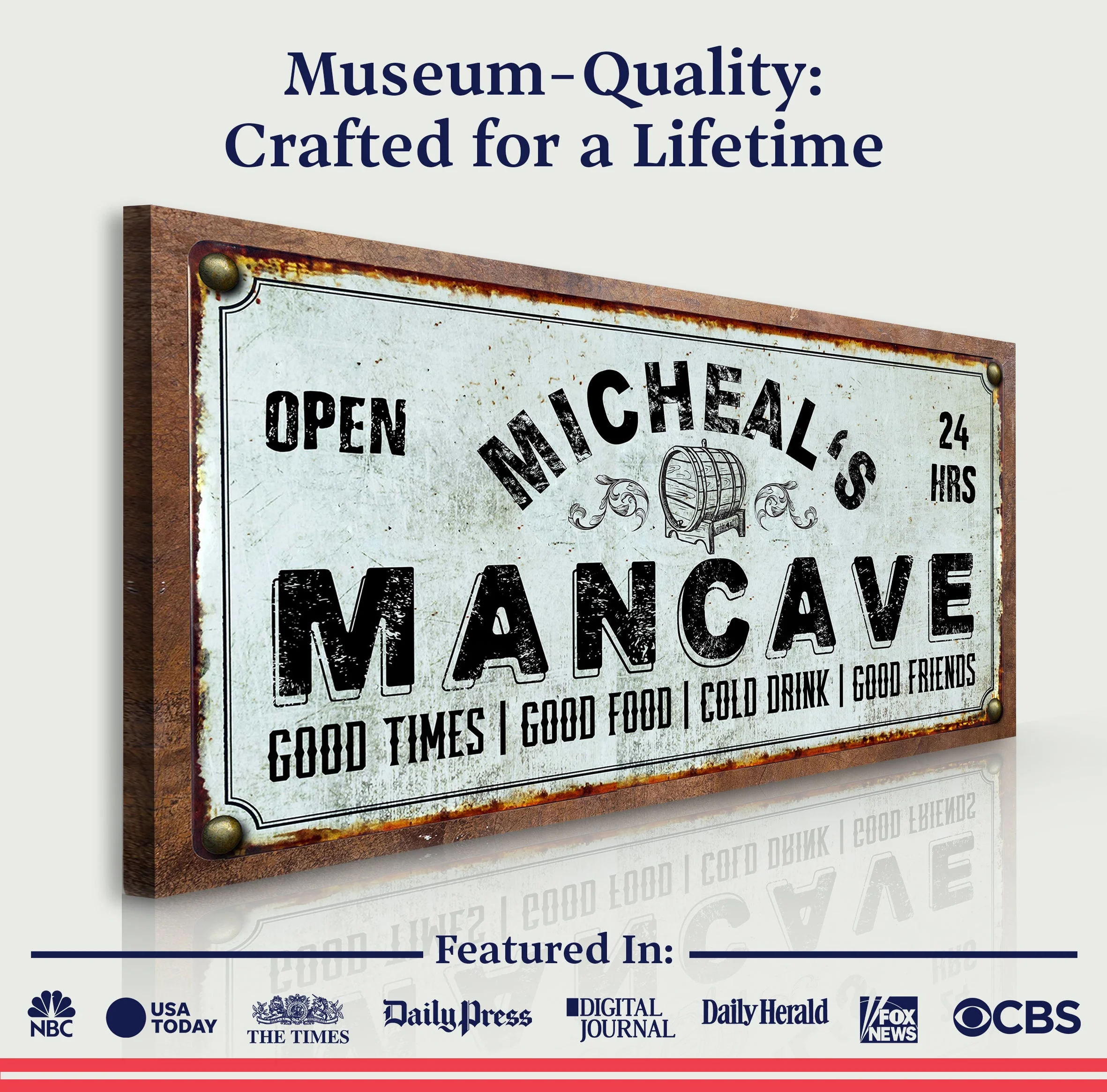 Man Cave Sign - Image 3