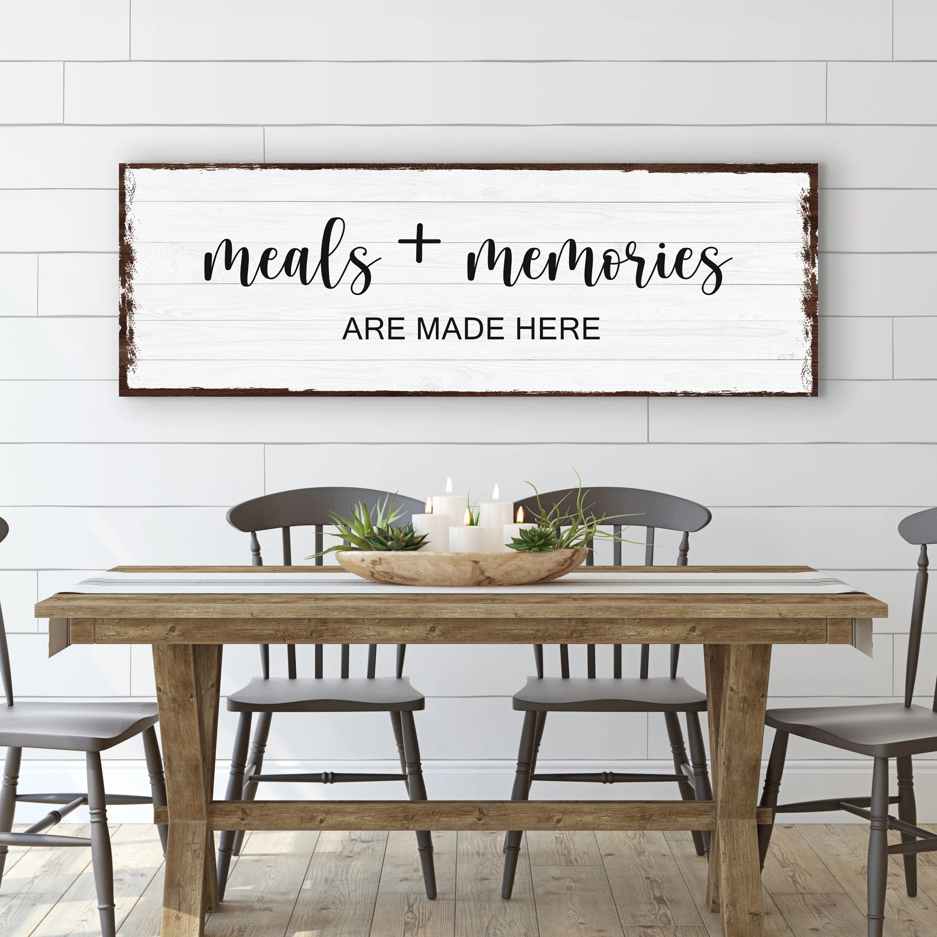 Meals And Memories Are Made Here Sign - Image 3