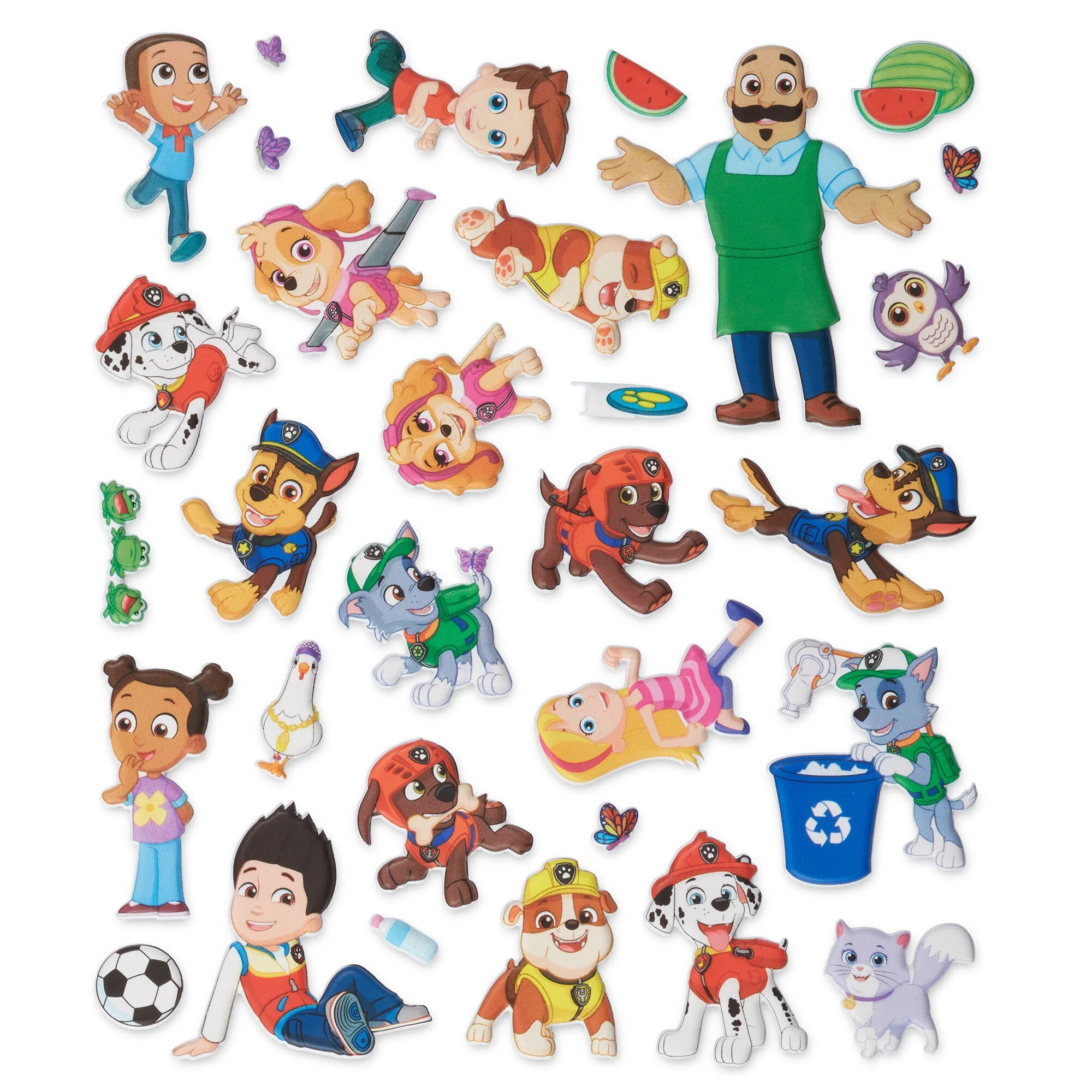 Melissa & Doug PAW Patrol Puffy Sticker - Adventure Bay - Image 4