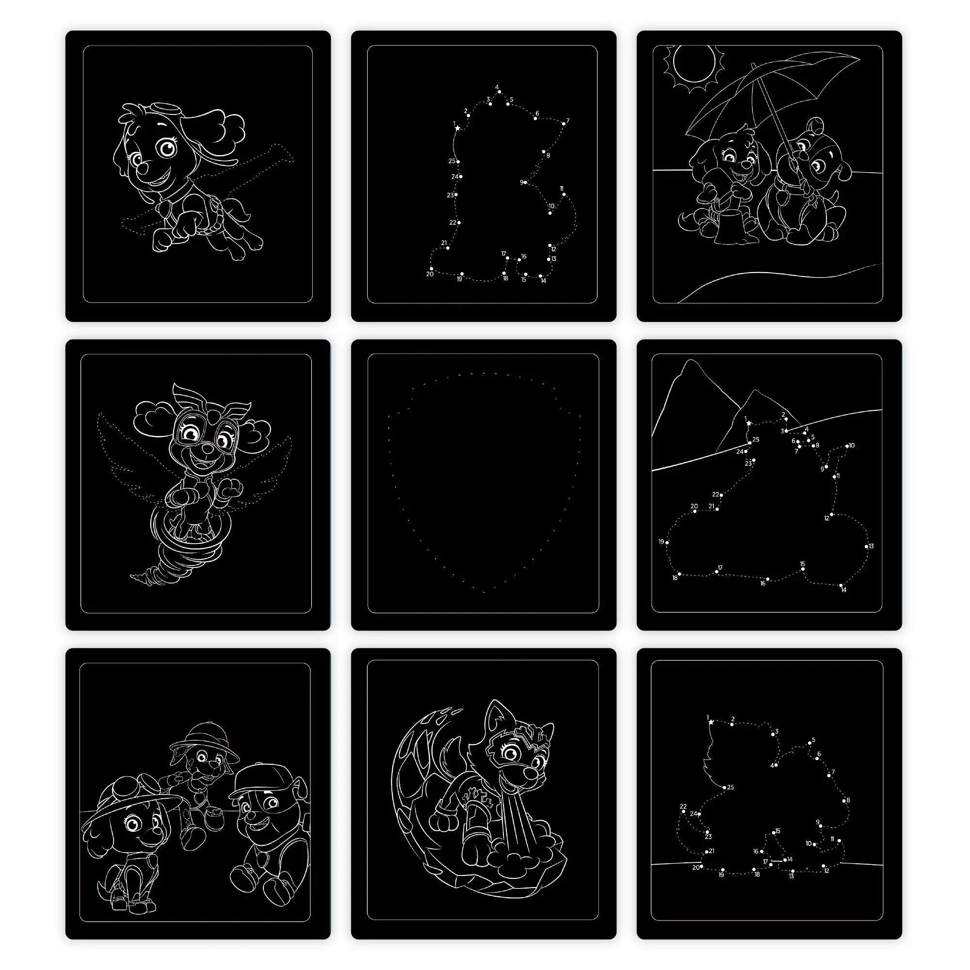 Melissa & Doug PAW Patrol Scratch Art Pad - Skye - Image 3