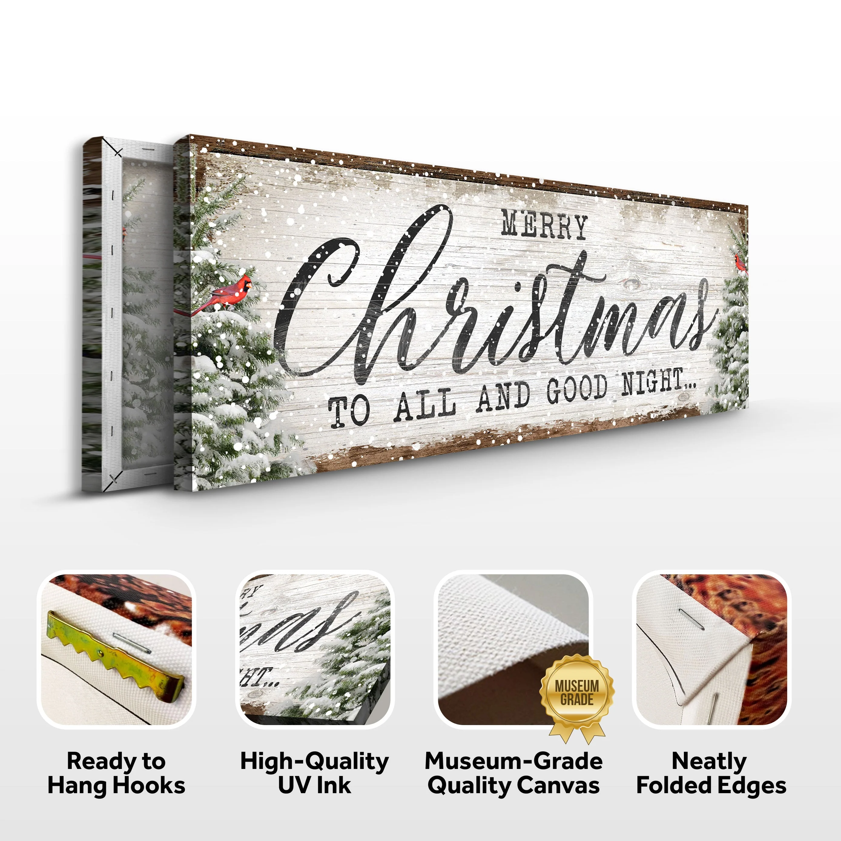 Merry Christmas To All And Goodnight Sign - Image 6