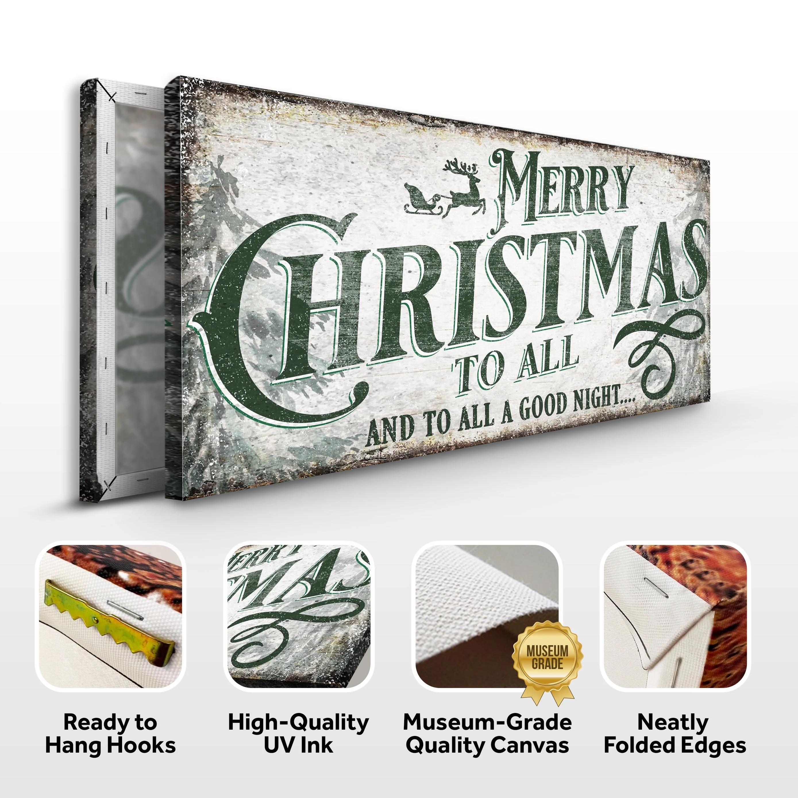 Merry Christmas To All And Goodnight Sign II - Image 6