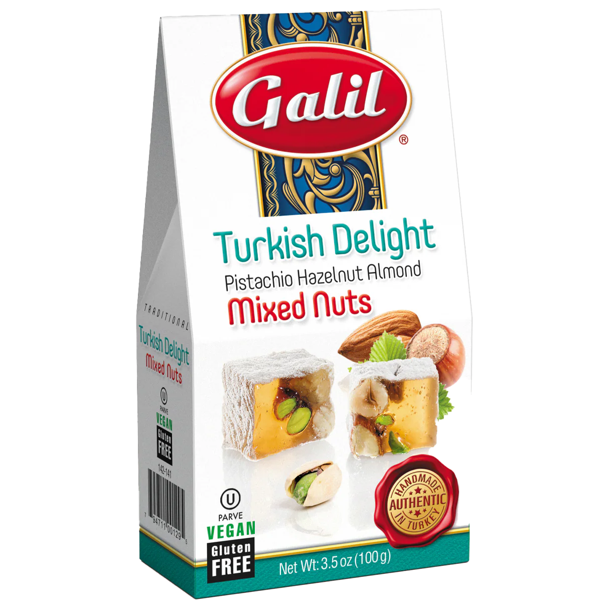 Mixed Nuts Turkish Delight, Galil