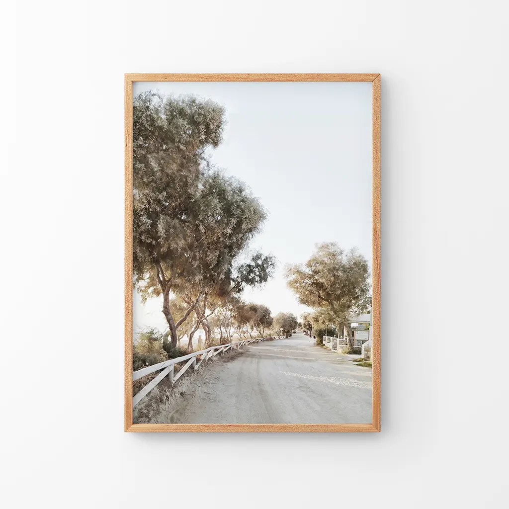 Modern Coastal Neutral Tones Photo. Trees Wall Art - Image 8